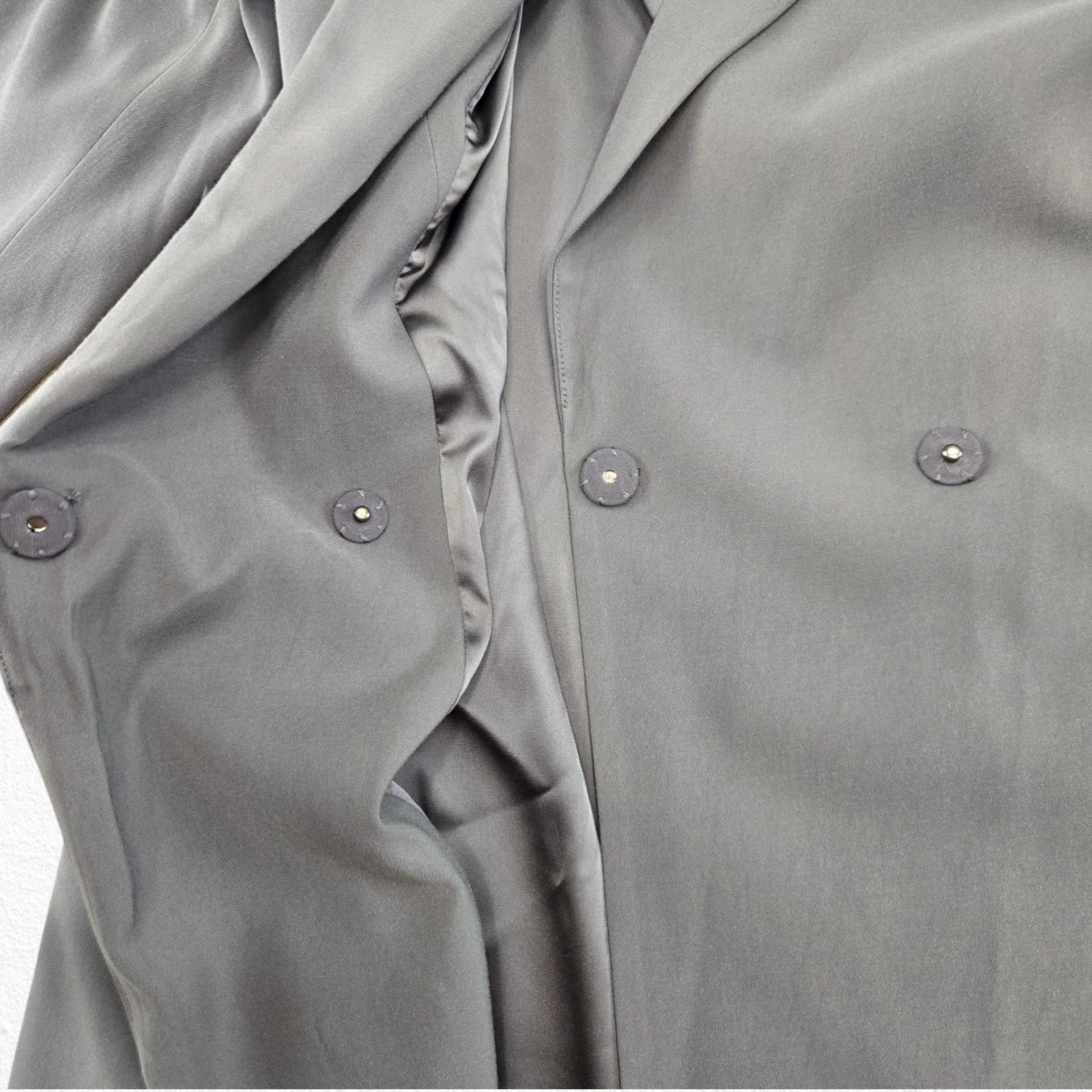 Other Universal Standard Gray Long Blazer Coat Size Small Size S / US 4 / IT 40 - 10 Thumbnail