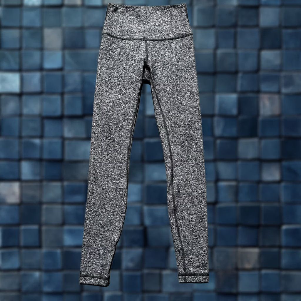 Lululemon Lululemon Leggings Womens 4 Heathered Gray Wunder Train High-Rise Tight LW5AOYS Shirt? Size 27" / US 4 / IT 40 - 1 Thumbnail