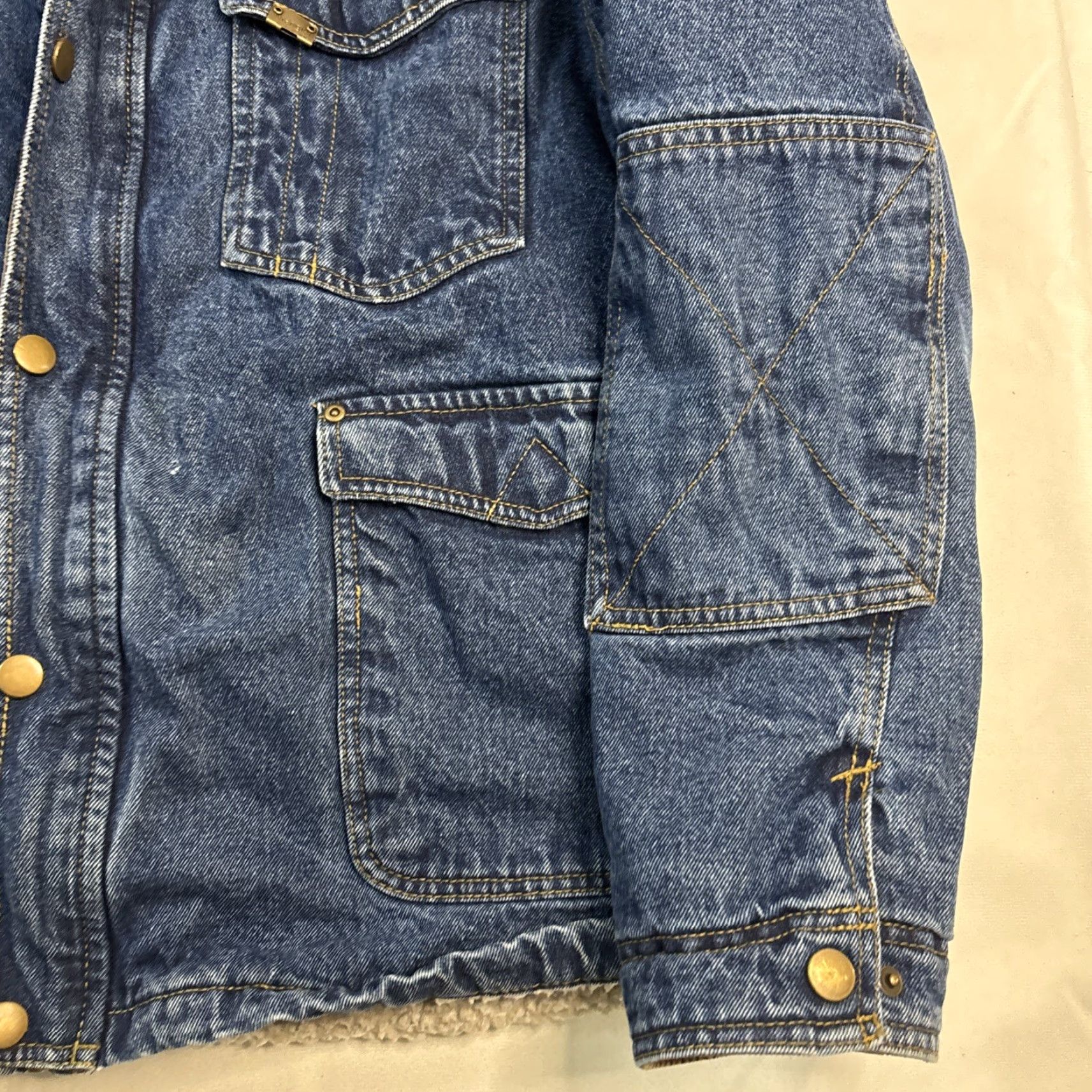 Wrangler VINTAGE Wrangler Denim Jacket Truckers Size US XXL / EU 58 / 5 - 4 Thumbnail