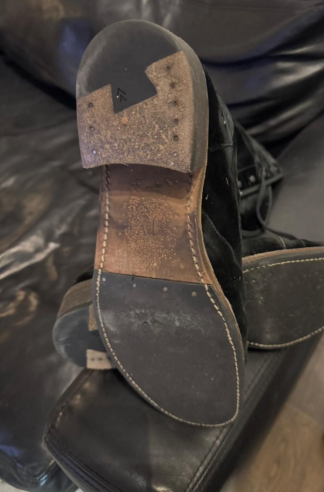 John Varvatos john varvatos parisian sandblasted velvet boots Size US 9.5 / EU 42-43 - 7 Thumbnail