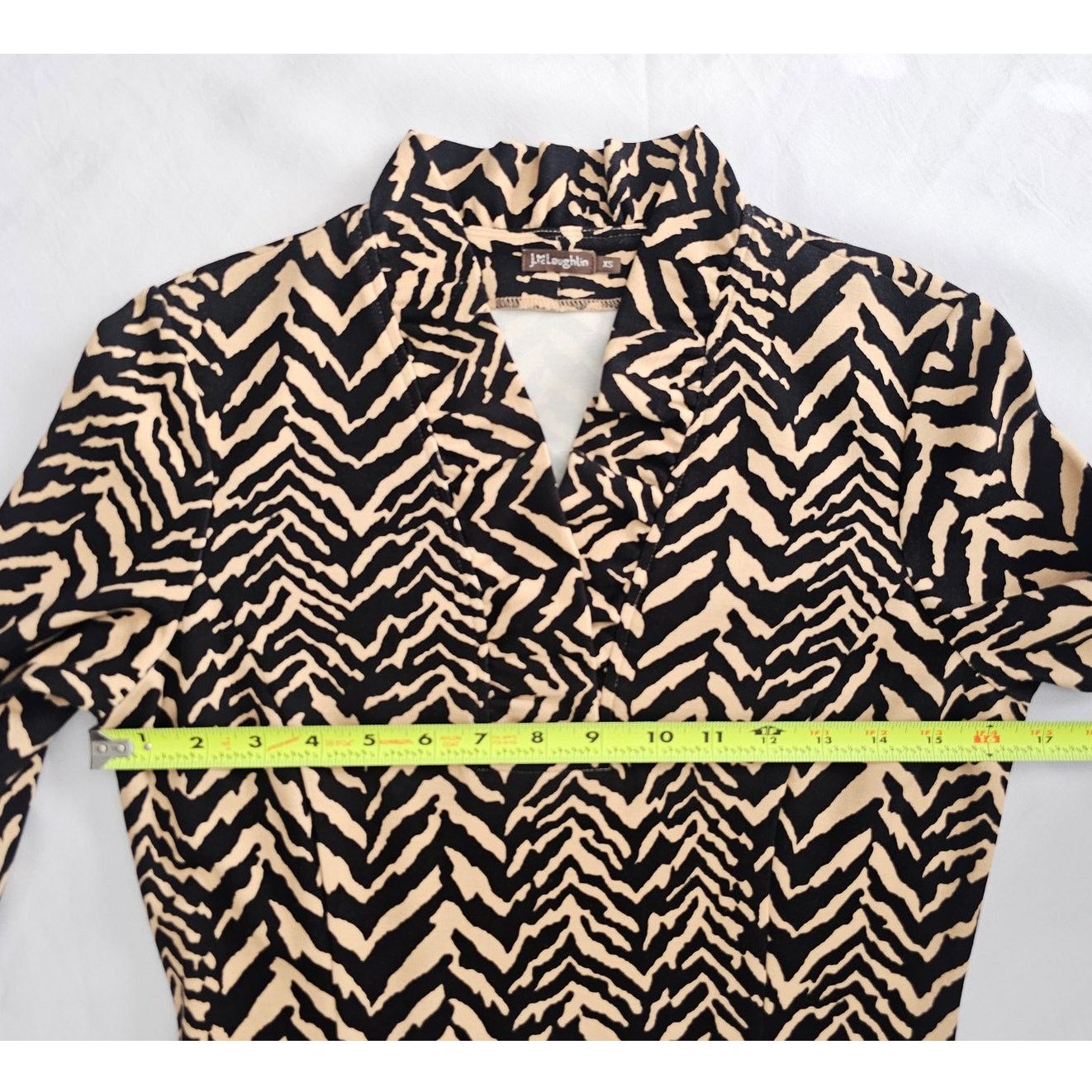J.McLaughlin J. Mclaughlin Catalina Cloth Terin Sheath Tigre Dress XS Size XS / US 0-2 / IT 36-38 - 7 Thumbnail