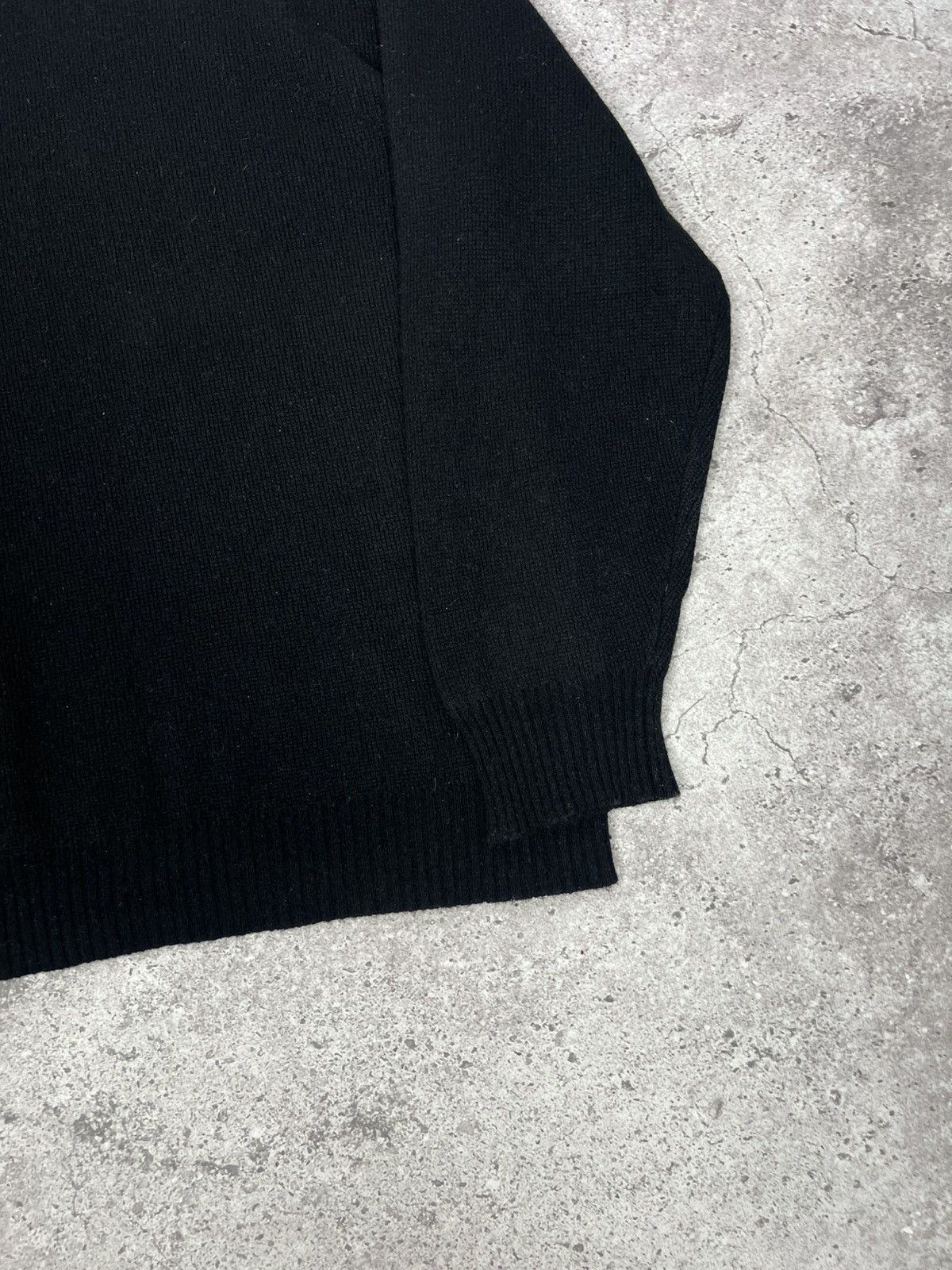 Dolce & Gabbana Dolce & Gabbana Wool Black Sweater Pocket Size US XL / EU 56 / 4 - 16 Thumbnail