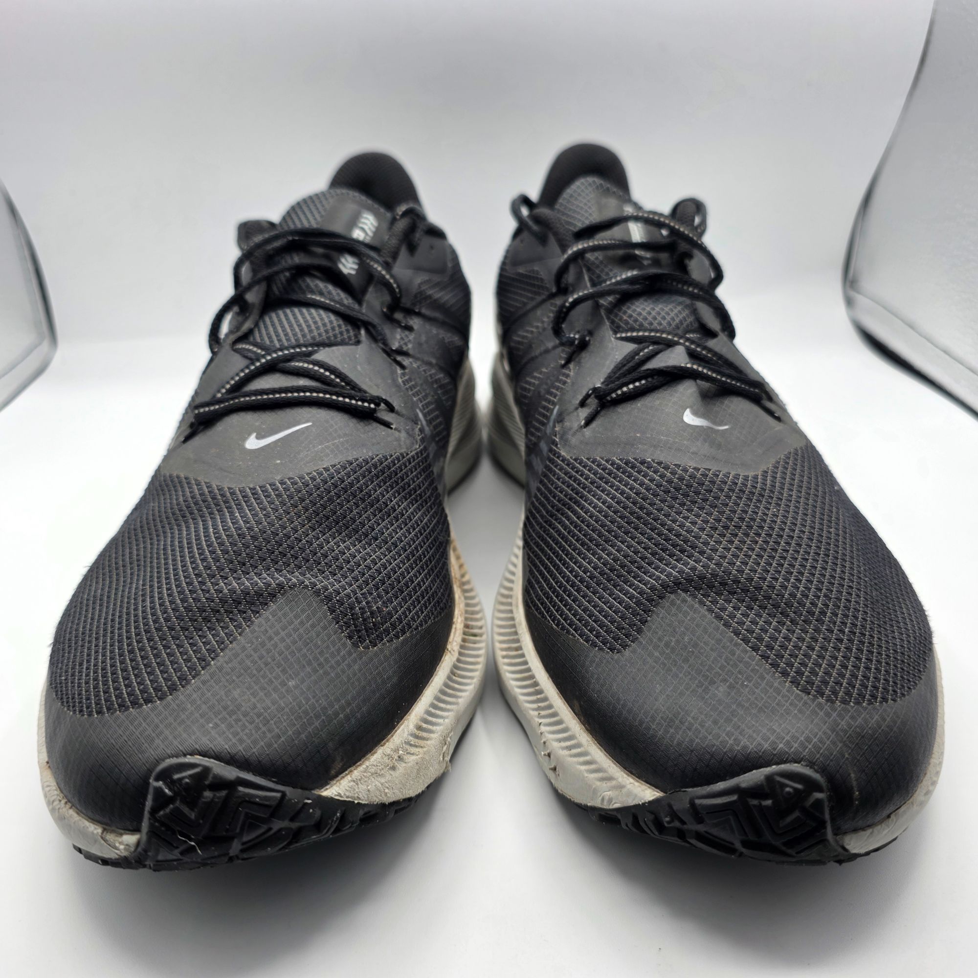 Nike Nike Winflo 7 Shield Mens Size 13 Black White Athletic Shoes Size US 13 / EU 46 - 2 Thumbnail