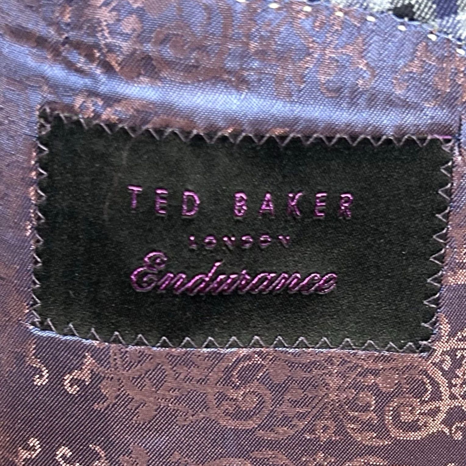 Ted Baker Ted Baker London Sport Coat Blue Plaid Wool Two Button Vented 54L Size US XS / EU 42 / 0 - 3 Thumbnail