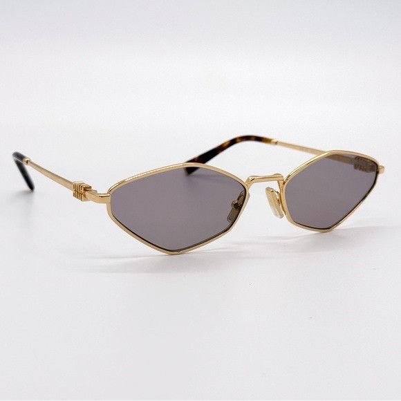 Miu Miu NEW MIU MIU MU56ZS 5AK20I WOMEN MIU MIU ROMB SUNGLASSES MU 5 Size ONE SIZE - 4 Thumbnail