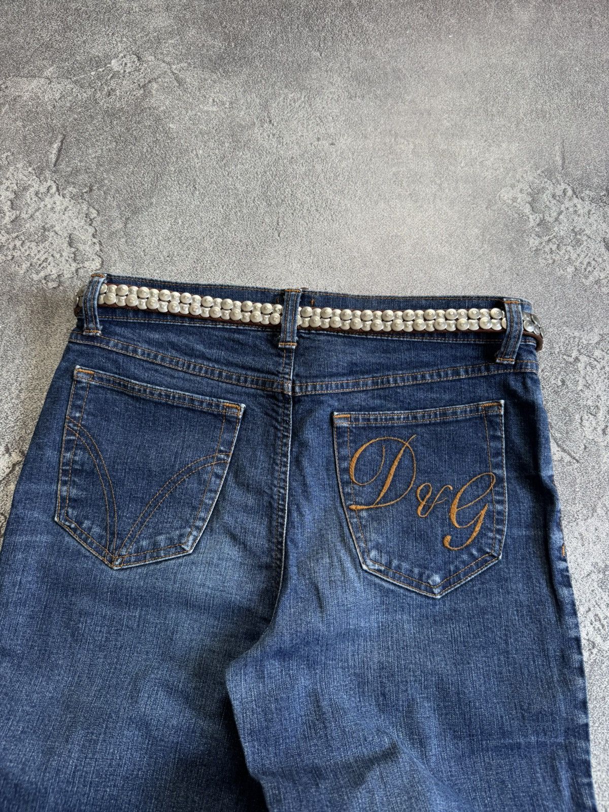 If Six Was Nine Retro Leather metal rhinestones belt Y2K L.G.B. 90s opium Size ONE SIZE - 4 Thumbnail