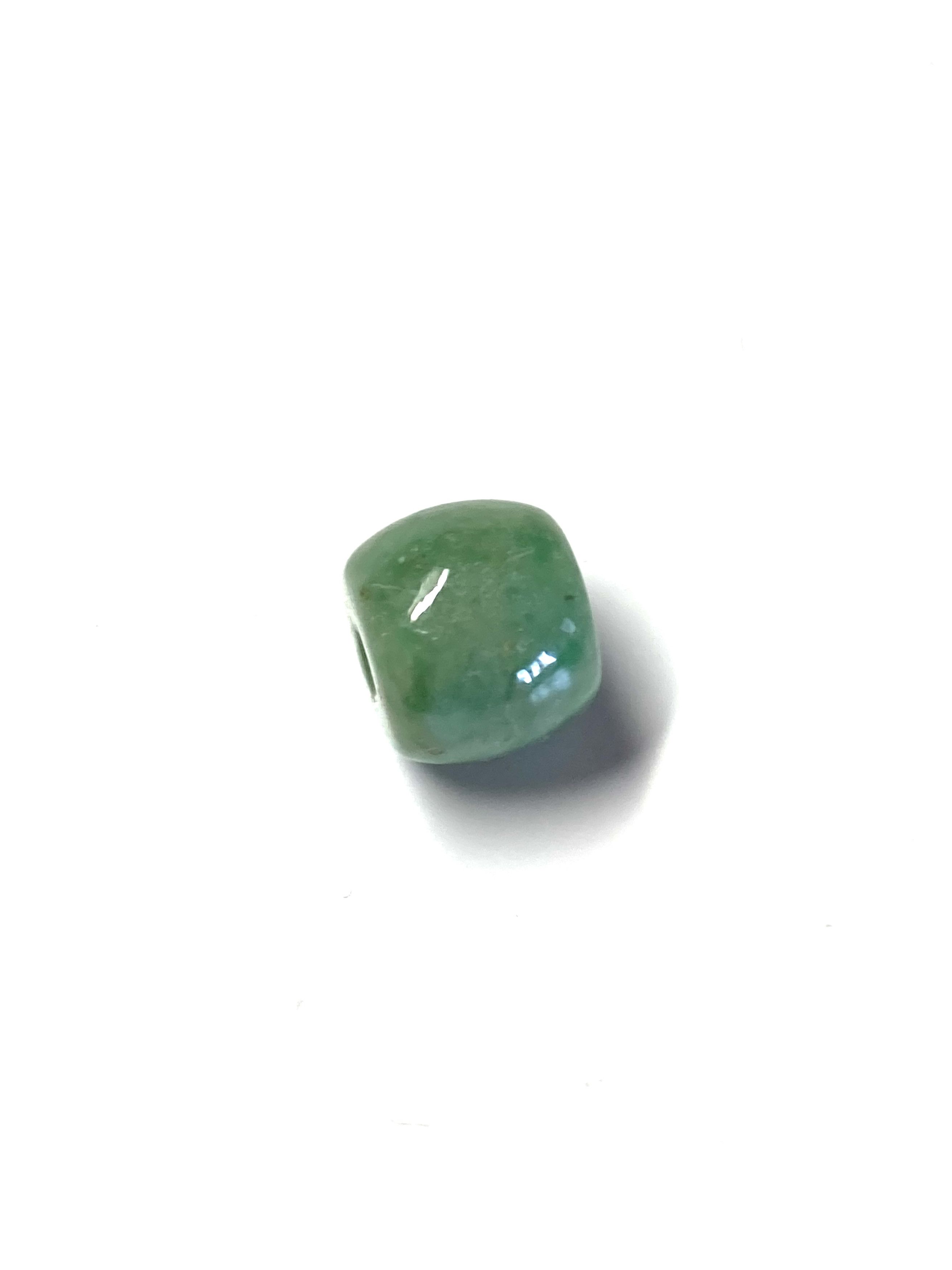 Other 60006 Certified Jadeite jade Green 12mm Bead Pendant Size ONE SIZE - 2 Thumbnail