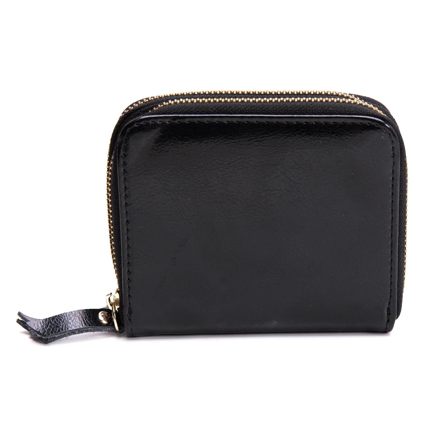 Yohji Yamamoto Double Zip Leather Wallet in Black Size ONE SIZE - 3 Thumbnail
