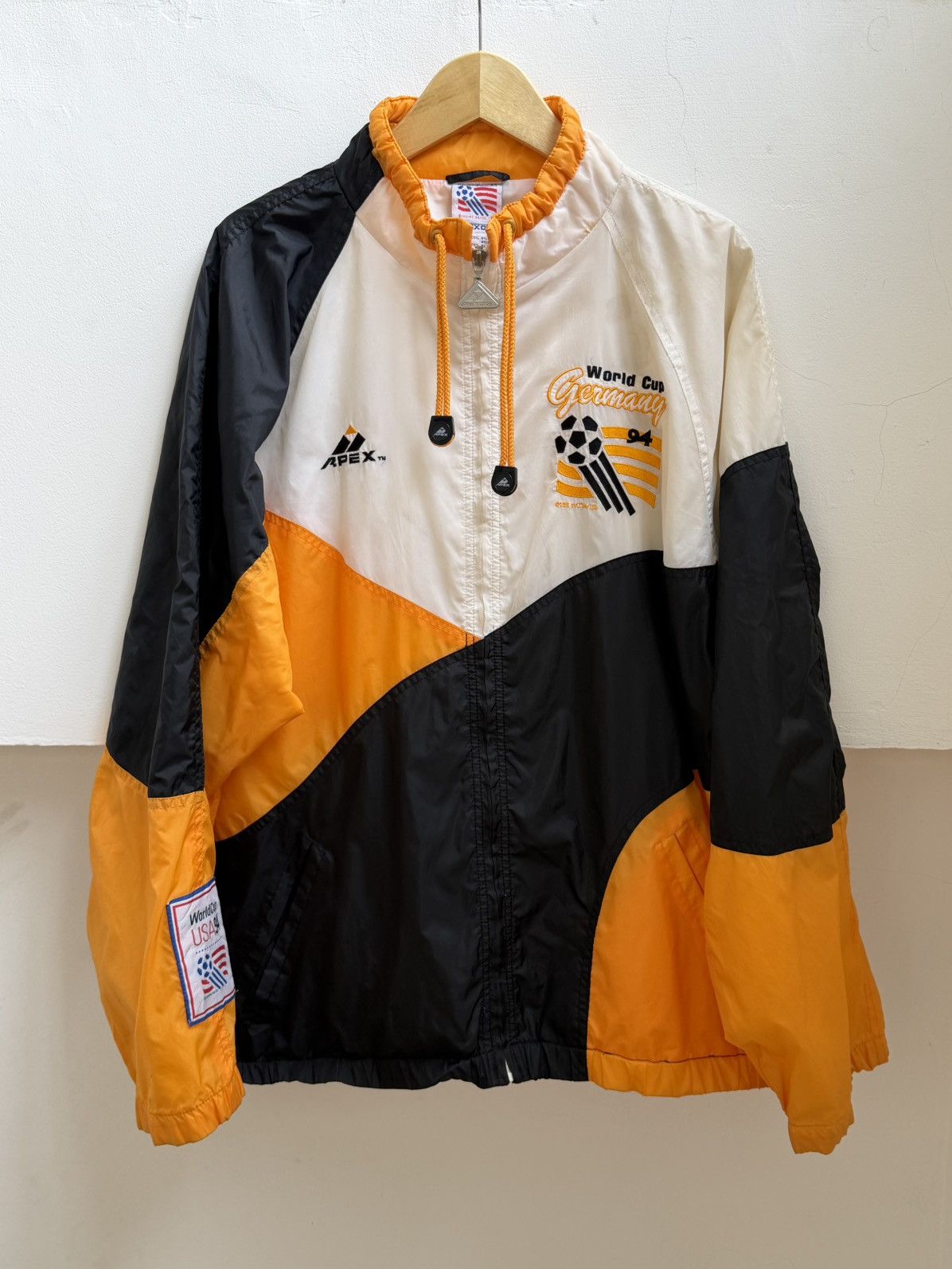 Apex Vintage Apex World Cup Germany 1994 Winbreaker Size US L / EU 52-54 / 3 - 1 Thumbnail