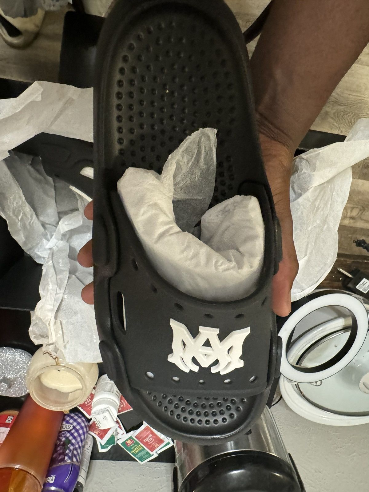 Amiri Amiri slides Size US 10 / EU 43 - 15 Thumbnail