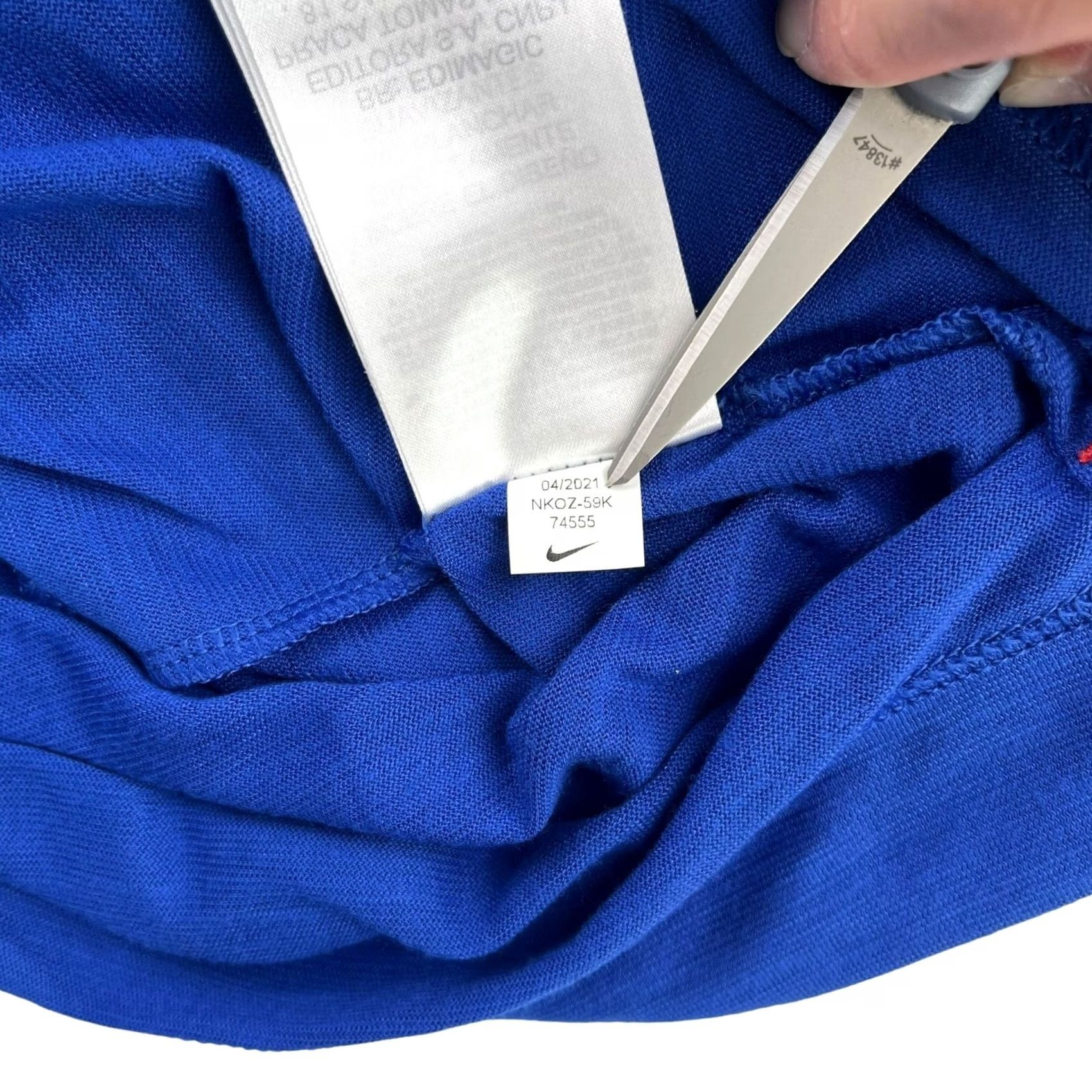 Nike Nike Buffalo Bills Dri-Fit T-Shirt Blue SMALL Men's Sports Size US S / EU 44-46 / 1 - 5 Thumbnail