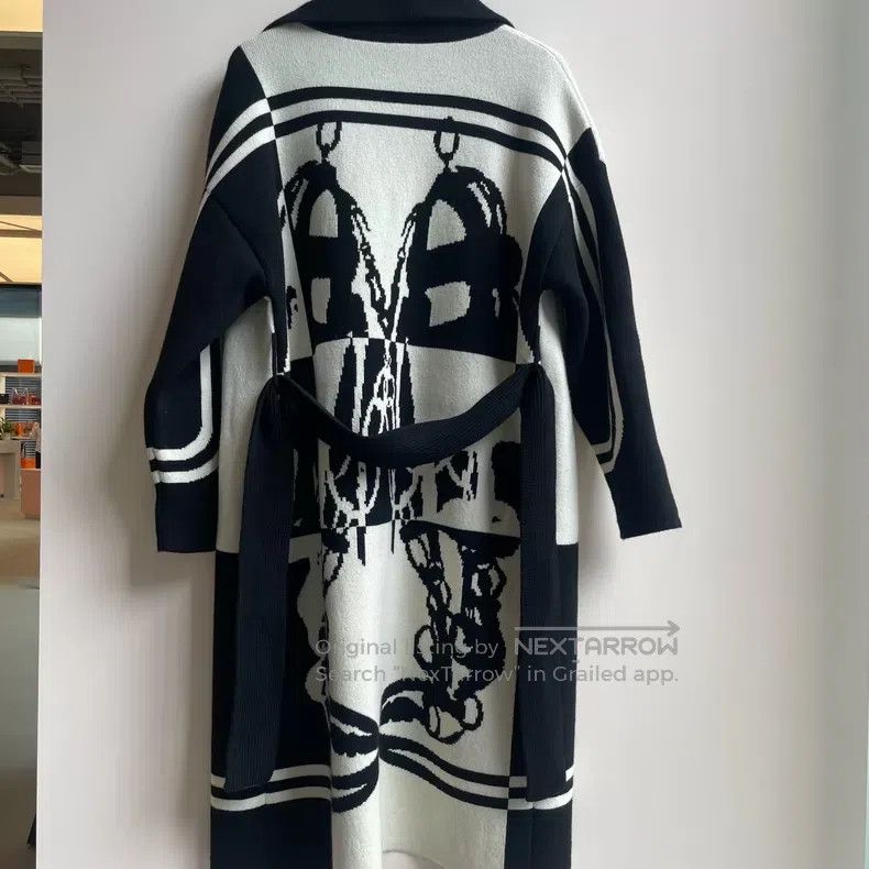 Hermes Hermes Black and White Color Block, Elegant Harness, Heavy Size XXS / US 00 / IT 34 - 2 Thumbnail