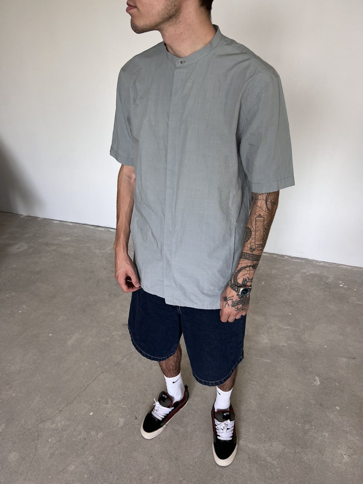 Helmut Lang New Helmut Lang Shirt Button Size US M / EU 48-50 / 2 - 1 Thumbnail