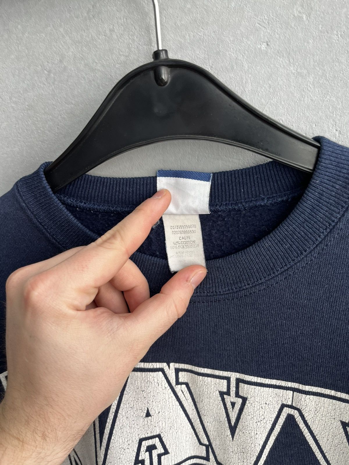 Lee × Vintage LEE NAVY midshipmen sweatshirt USA vintage Size US L / EU 52-54 / 3 - 3 Thumbnail