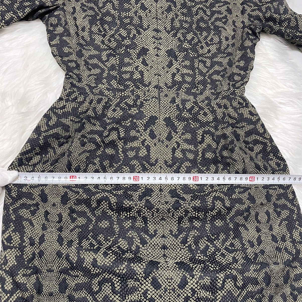 Gucci Gucci python pattern art design 5/8 sleeve dress 38 GUCCI Size XS / US 0-2 / IT 36-38 - 14 Thumbnail