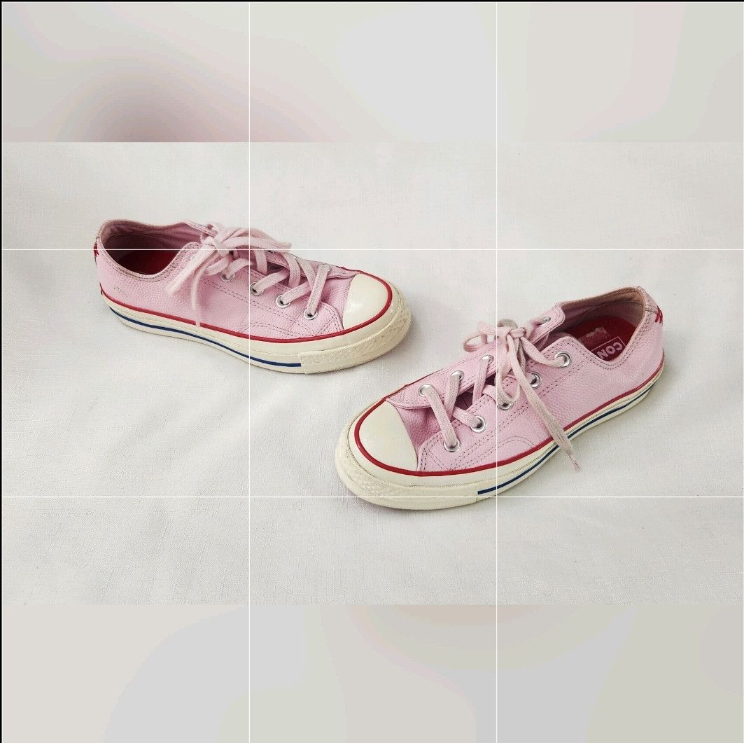 Converse Converse Pastel Pink Leather Sneakers Size 6 Rare 563490C Size US 6 / IT 36 - 15 Thumbnail