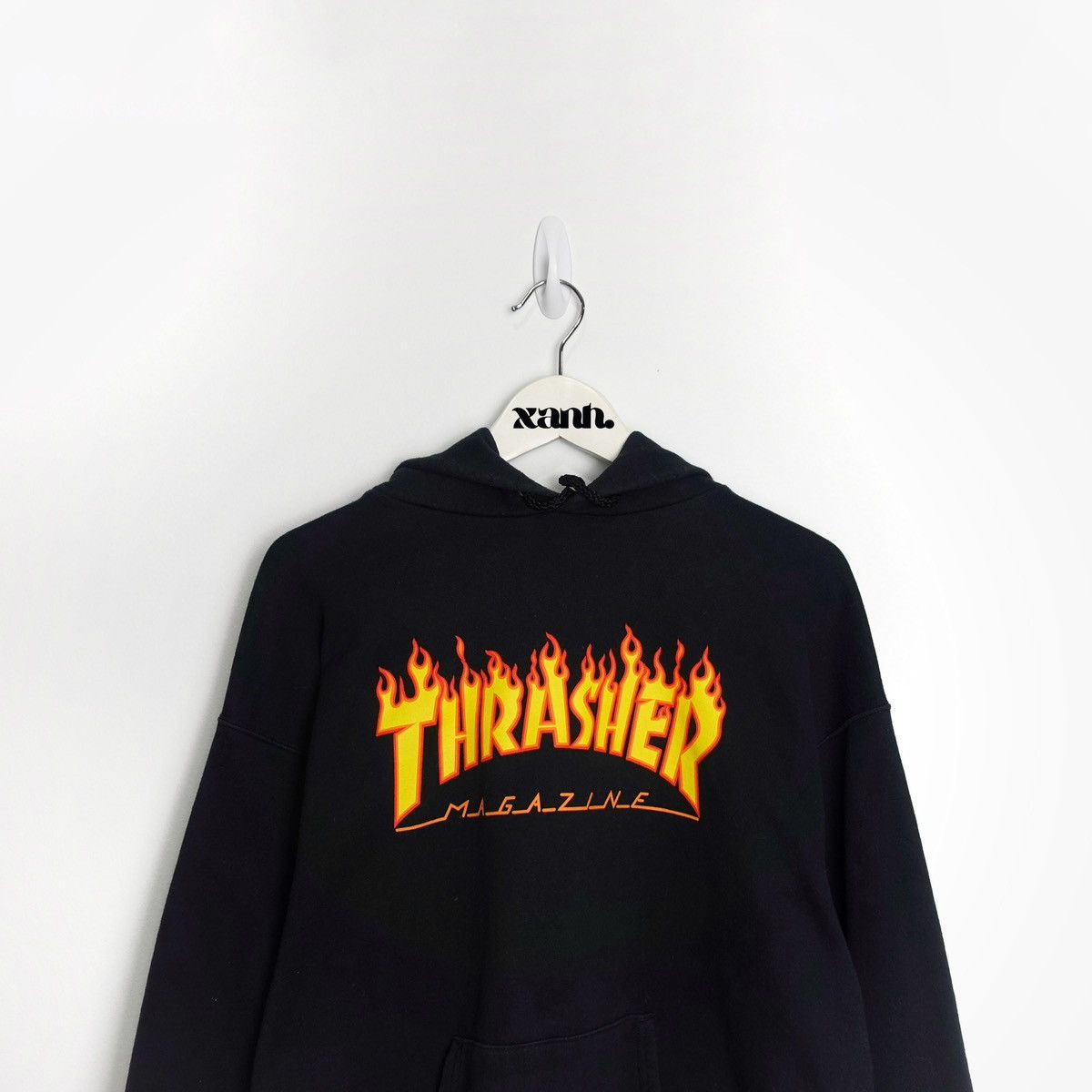 Thrasher × Vintage Vintage Y2K Black Thrasher Skateboard Magazine Hoodie Size US M / EU 48-50 / 2 - 2 Thumbnail