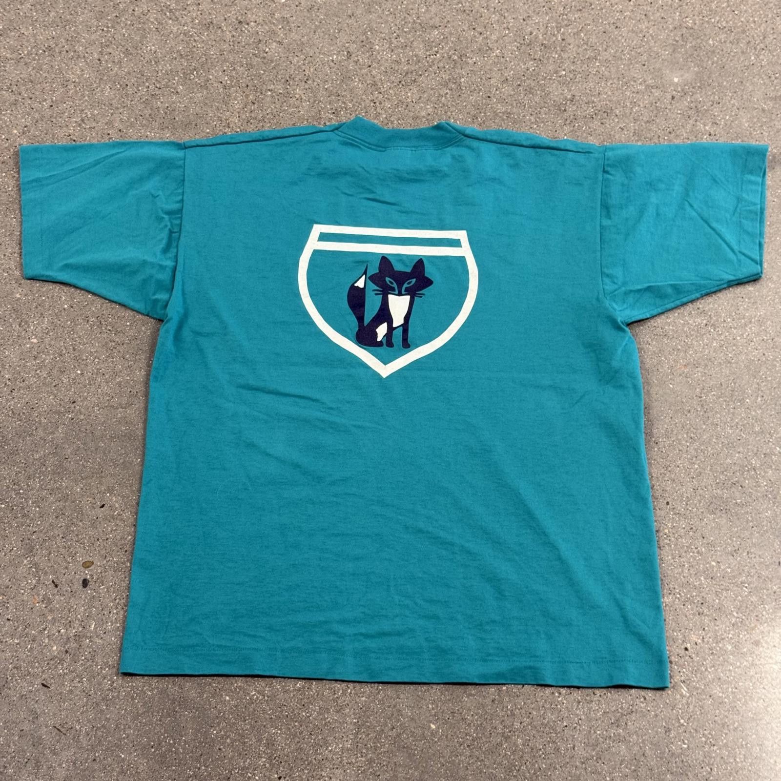 Fruit Of The Loom Vtg FOTL Single Stitch Fox Hill Swimming T-Shirt XL Size US L / EU 52-54 / 3 - 8 Thumbnail