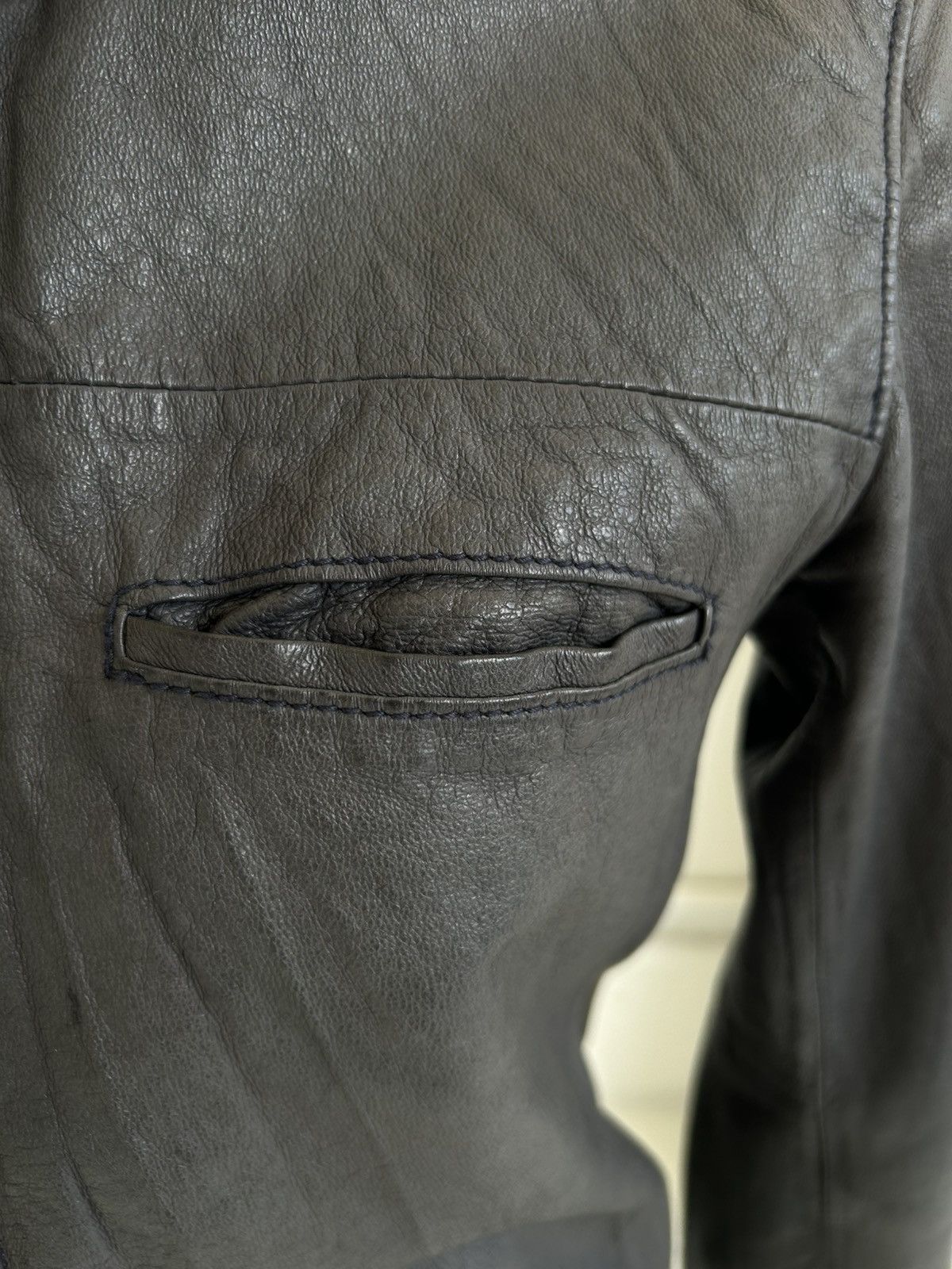 Isamu Katayama Backlash Vintage Leather shirt Size US S / EU 44-46 / 1 - 6 Thumbnail