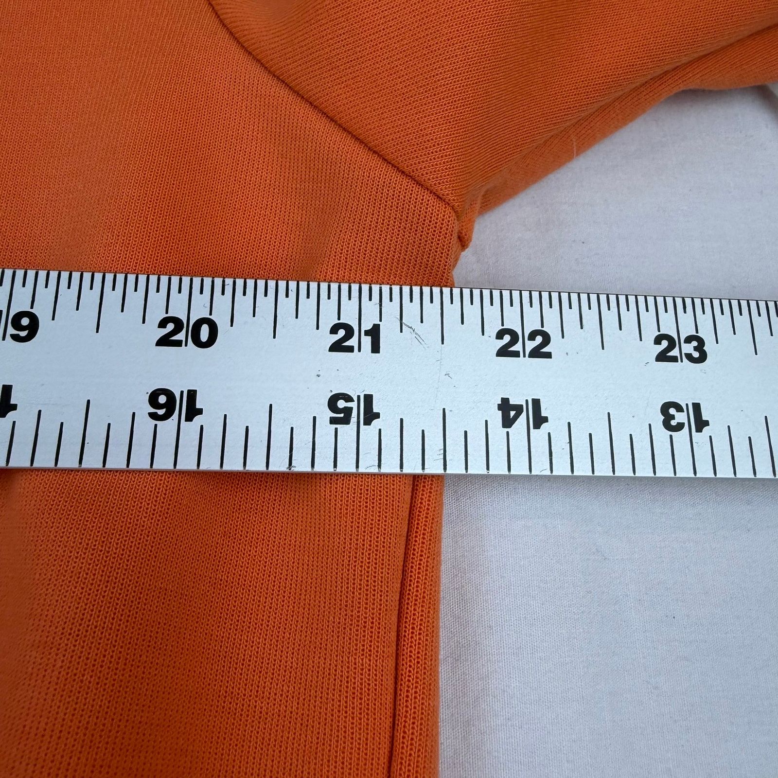 Polo Ralph Lauren Polo Ralph Lauren Orange Embossed Hoodie Sweatshirt M Size US M / EU 48-50 / 2 - 4 Thumbnail