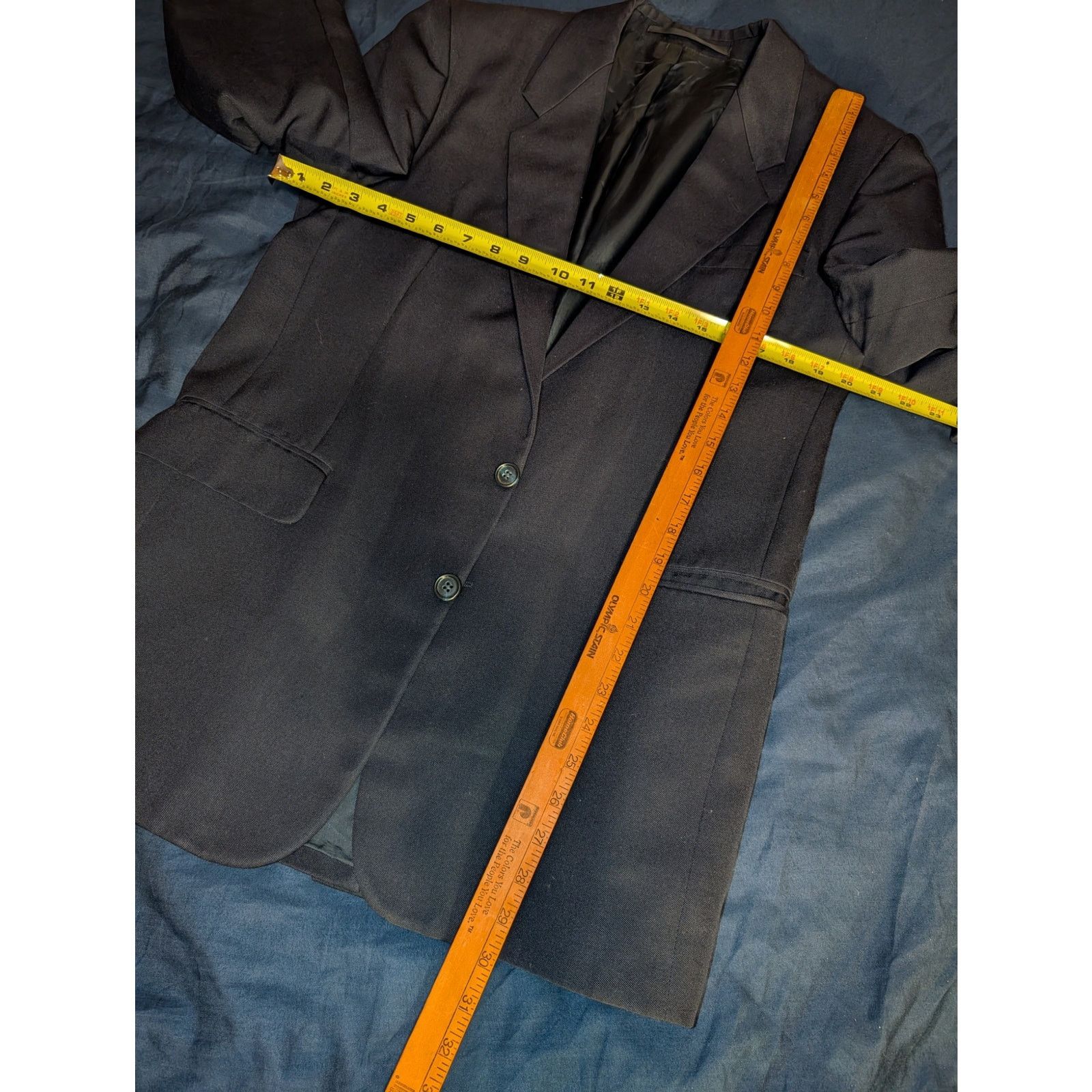 Calvin Klein Vintage Calvin Klein Blazer jacket Size 40L Made in France Size 40L - 4 Thumbnail