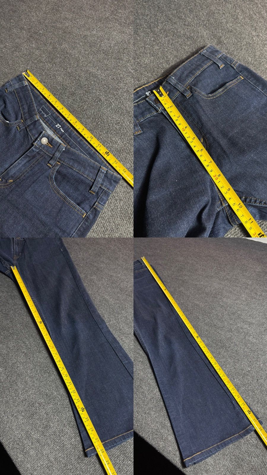 Levi's 00s Levis Sexy Western USA Y2K Flare Rock Bootcut Jeans Y2K Size 27" / US 4 / IT 40 - 19 Thumbnail