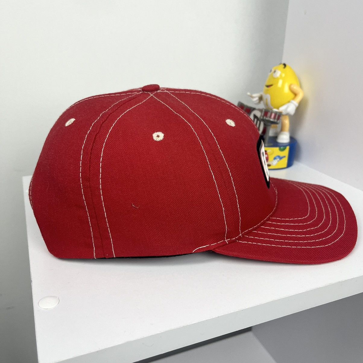 Billabong × Vintage 💋VINTAGE💋 Billabong 6 panel Red Surf Cap with holo logo Size ONE SIZE - 8 Thumbnail