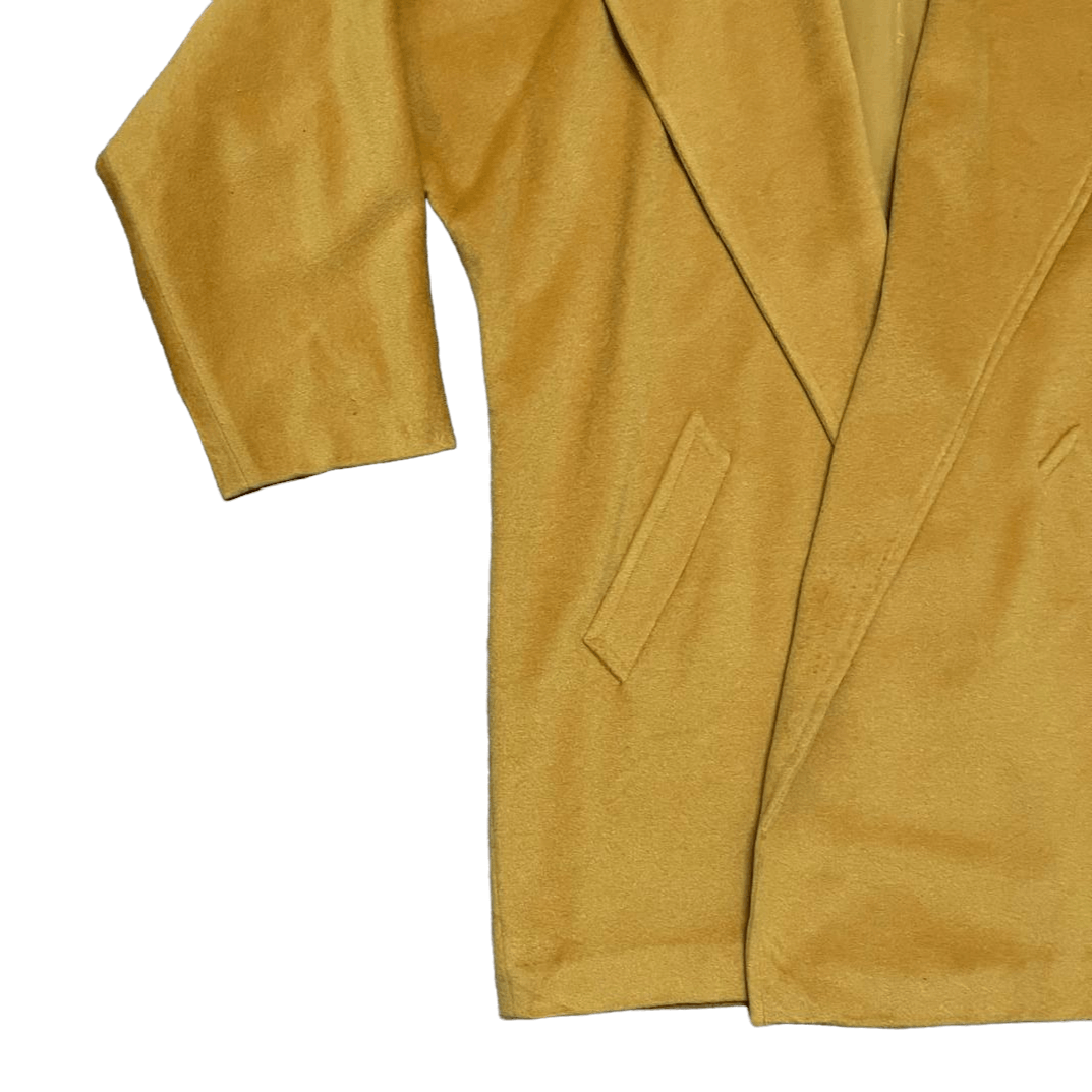 agnes b. Vintage Agnes B. Wool Coat Buttonless Size M / US 6-8 / IT 42-44 - 4 Thumbnail