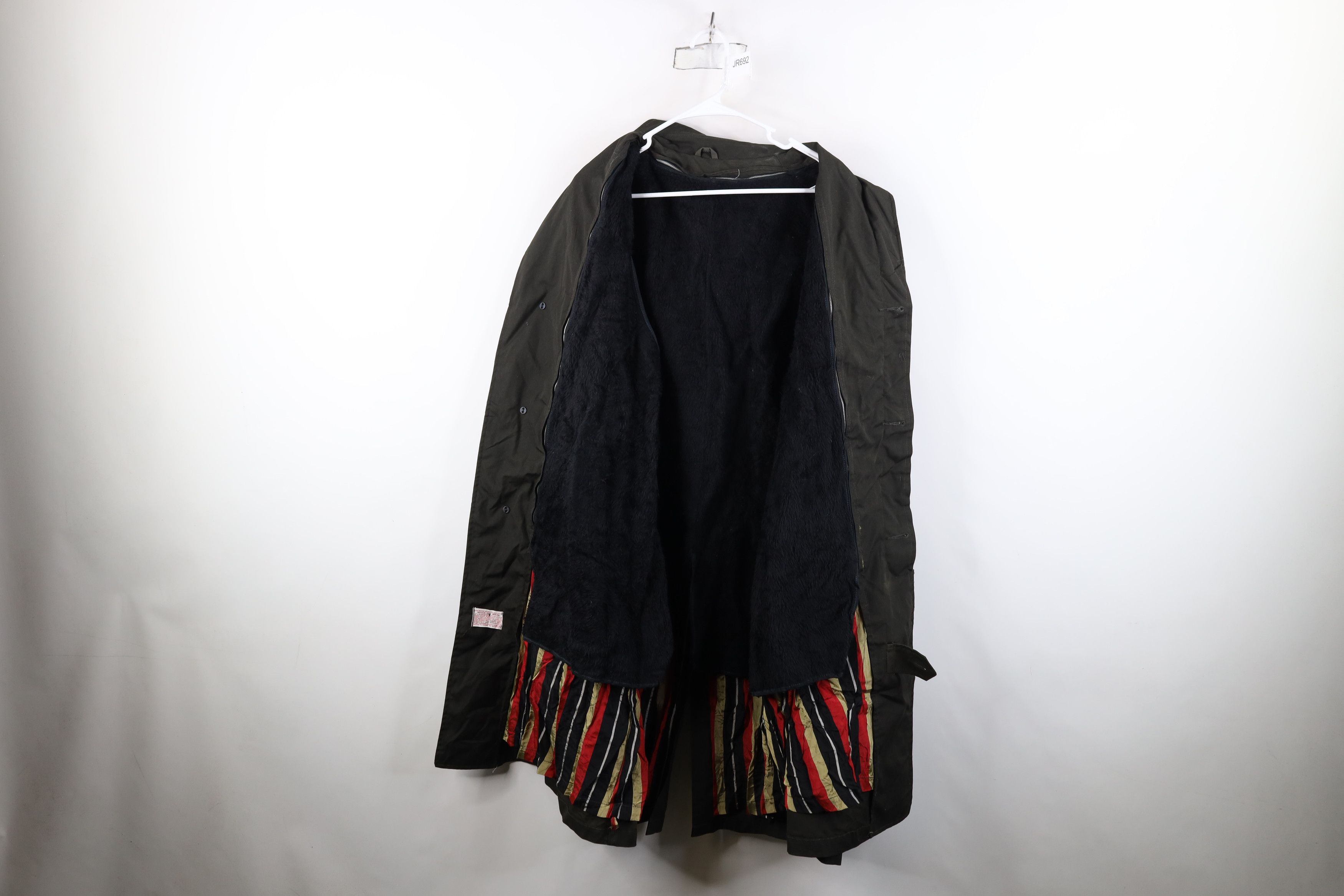 Vintage Vintage 60s Streetwear Trench Coat Rain Jacket Green USA Size US XL / EU 56 / 4 - 11 Thumbnail