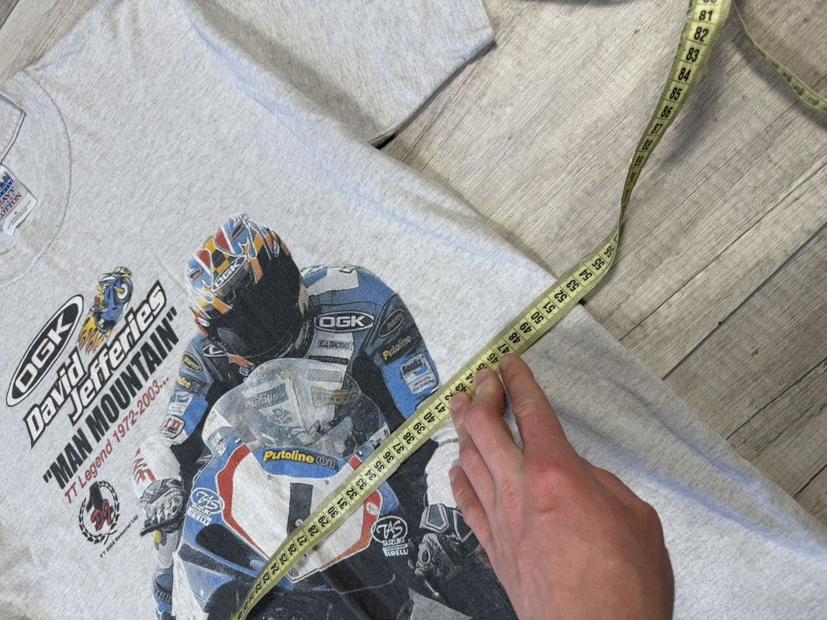 Vintage Vintage 2004 David Jefferies Suzuki GSX R1000 Memorial Tee Size US M / EU 48-50 / 2 - 8 Thumbnail