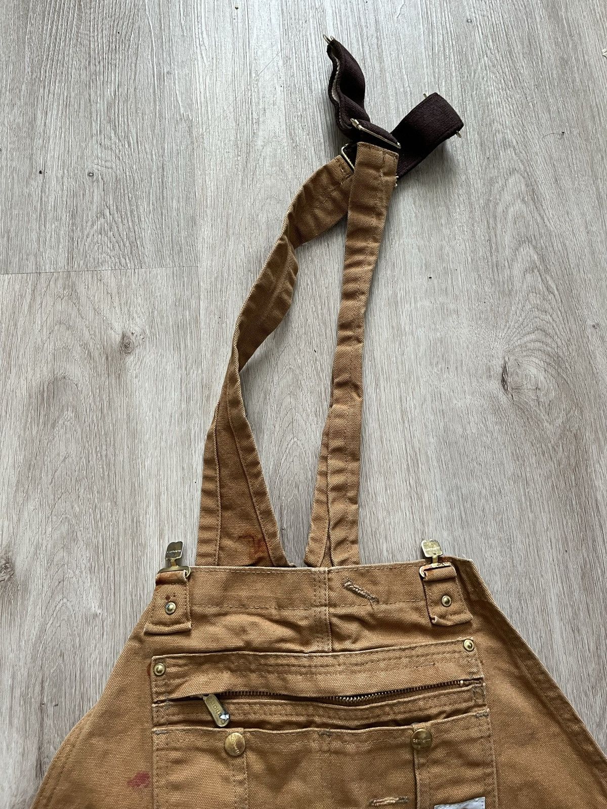 Carhartt Vintage Carhartt Duck Canvas Work Overalls Size US 44 / EU 60 - 9 Thumbnail