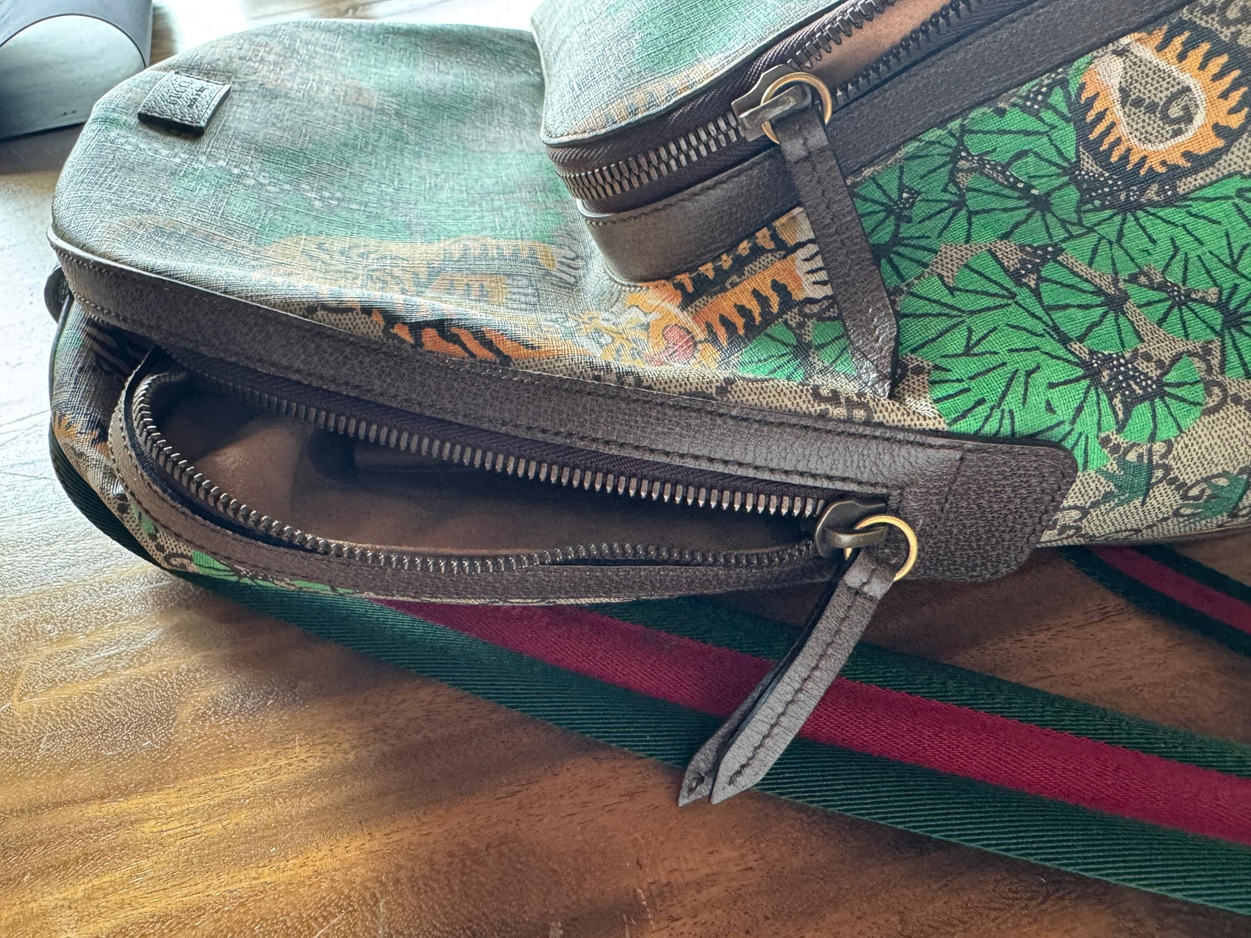 Gucci Gucci Bengal Tiger Backpack Size ONE SIZE - 9 Thumbnail