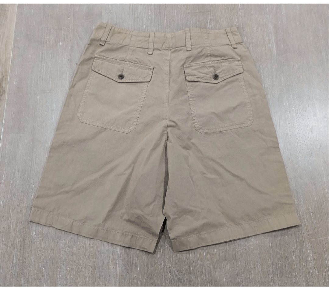 Rag & Bone rag & bone "Cliffe" Peached Cotton Field Shorts Khaki US 28 Size US 28 / EU 44 - 3 Thumbnail