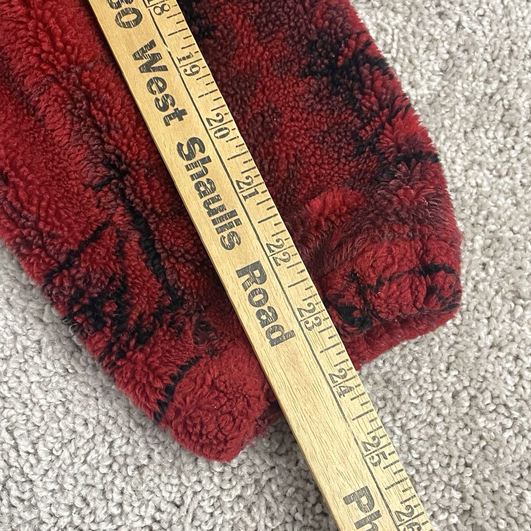 Vintage VINTAGE Jacket Womens L/XL Cardinals Birds Gorp Grandma Red & Black Fleece USA Jacket Size L / US 10 / IT 46 - 6 Thumbnail