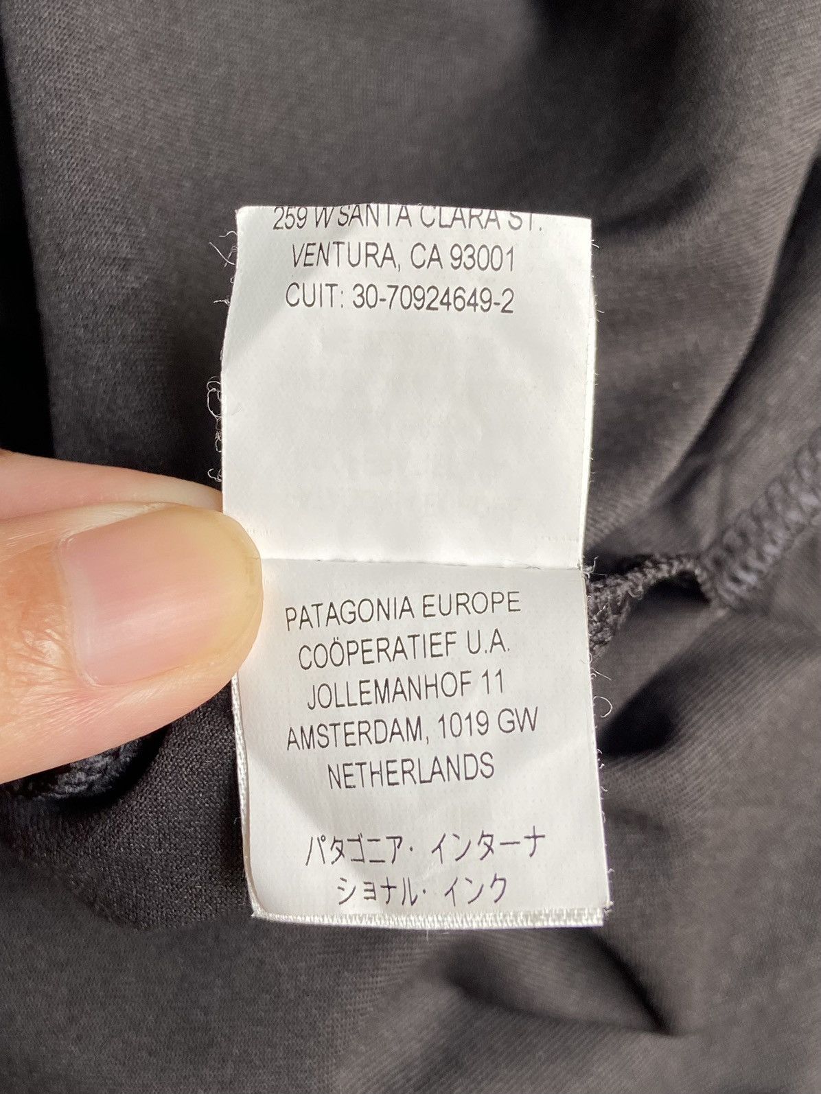 Patagonia PATAGONIA Black Long Sleeve T-shirt Size US S / EU 44-46 / 1 - 14 Thumbnail