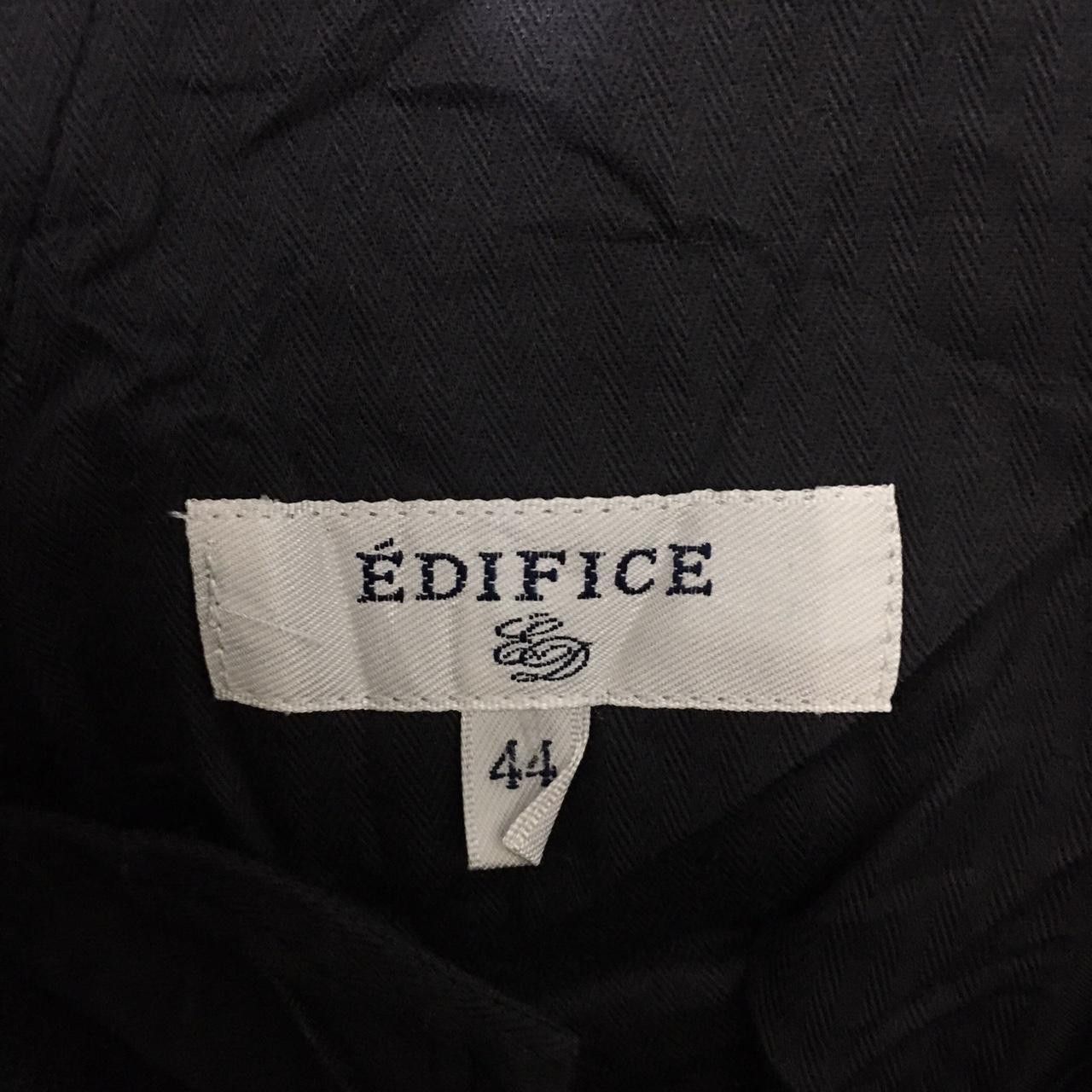 Edifice Japan Vtg 90’ EDIFICE JAPAN DESIGNER Minimalist Gray Pant Trouser Size 32" / US 10 / IT 46 - 3 Thumbnail
