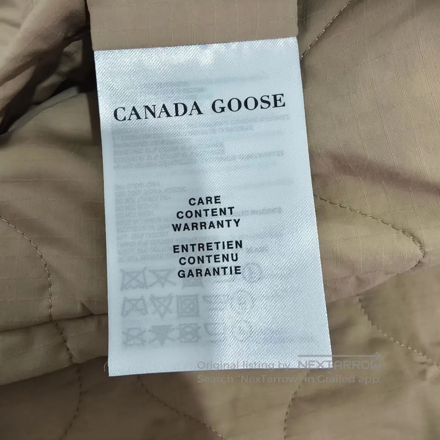 Canada Goose Canada Goose Khaki Reversible Casual Jacket| Size M / US 6-8 / IT 42-44 - 5 Thumbnail