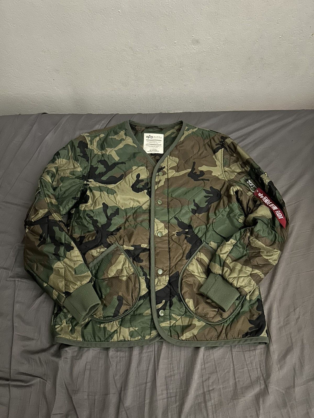 Alpha Industries Alpha industries camo jacket Size US S / EU 44-46 / 1 - 1 Thumbnail