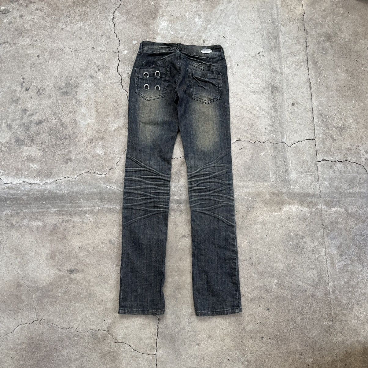Seditionaries Vintage Y2K JT Denim Straigt Fit Size 25" / US 0 / IT 36 - 2 Thumbnail