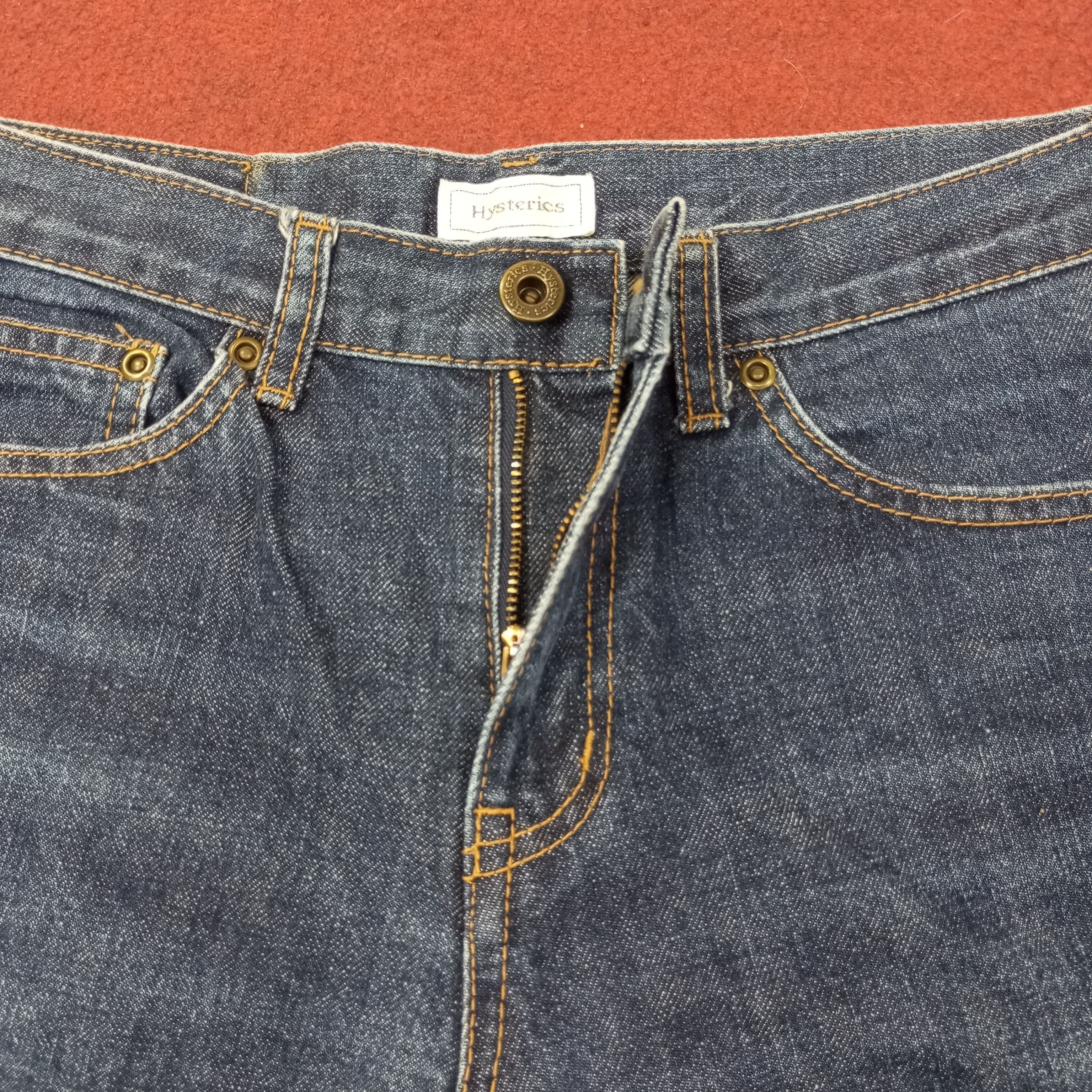 Hysteric Glamour Vintage Hysteric Glamour Japanese Brand Custom Jeans c244n8 Size US 27 - 12 Thumbnail