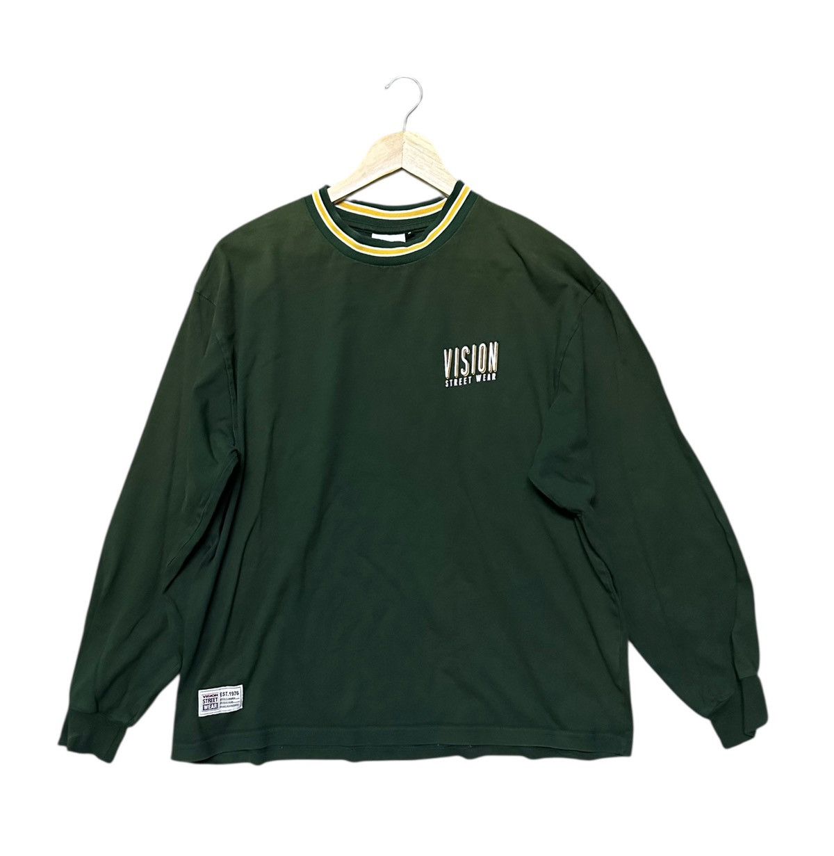 Vision Streetwear Vision streetwear backhit sweatshirt green Size US M / EU 48-50 / 2 - 4 Thumbnail