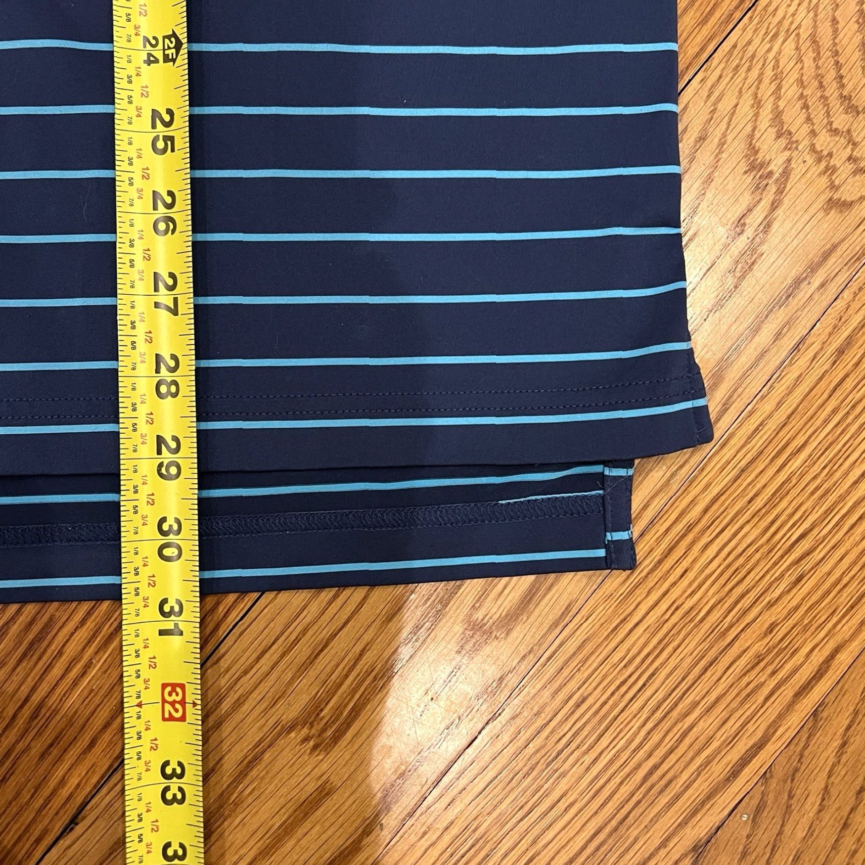 Peter Millar Peter Millar Summer Comfort Polo M Size Striped Aqua Blue Prestonwood Golf Golf Avatar? No. Size US M / EU 48-50 / 2 - 6 Thumbnail