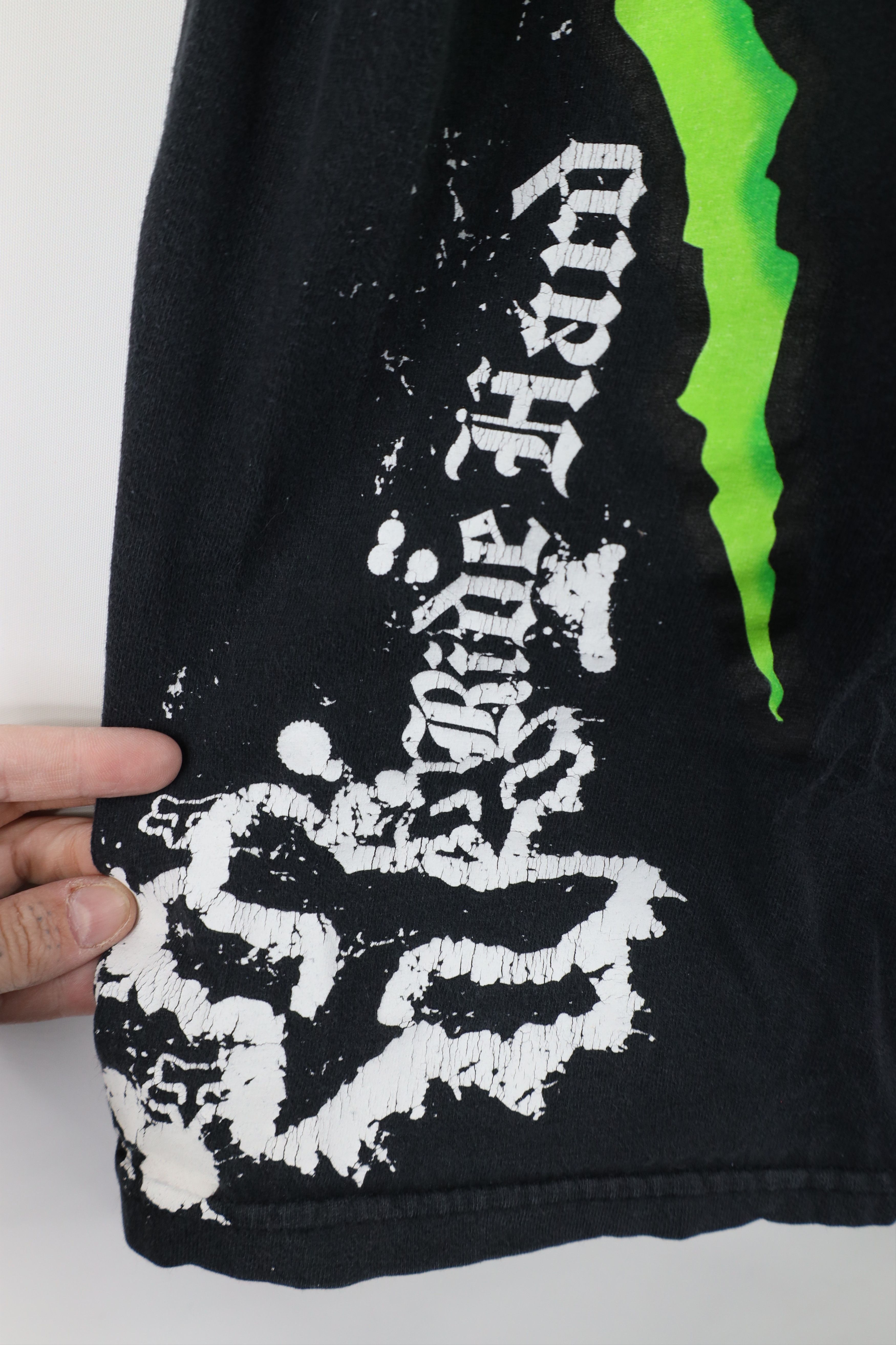 Vintage Monster Energy Drink x Fox Racing Ricky Carmichael T-Shirt Size US M / EU 48-50 / 2 - 6 Thumbnail