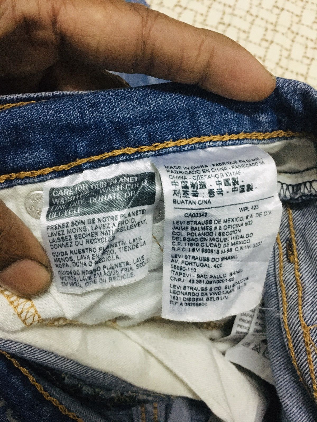 Levi's Levis Lot 511 Jeans (17) Size US 28 / EU 44 - 11 Thumbnail
