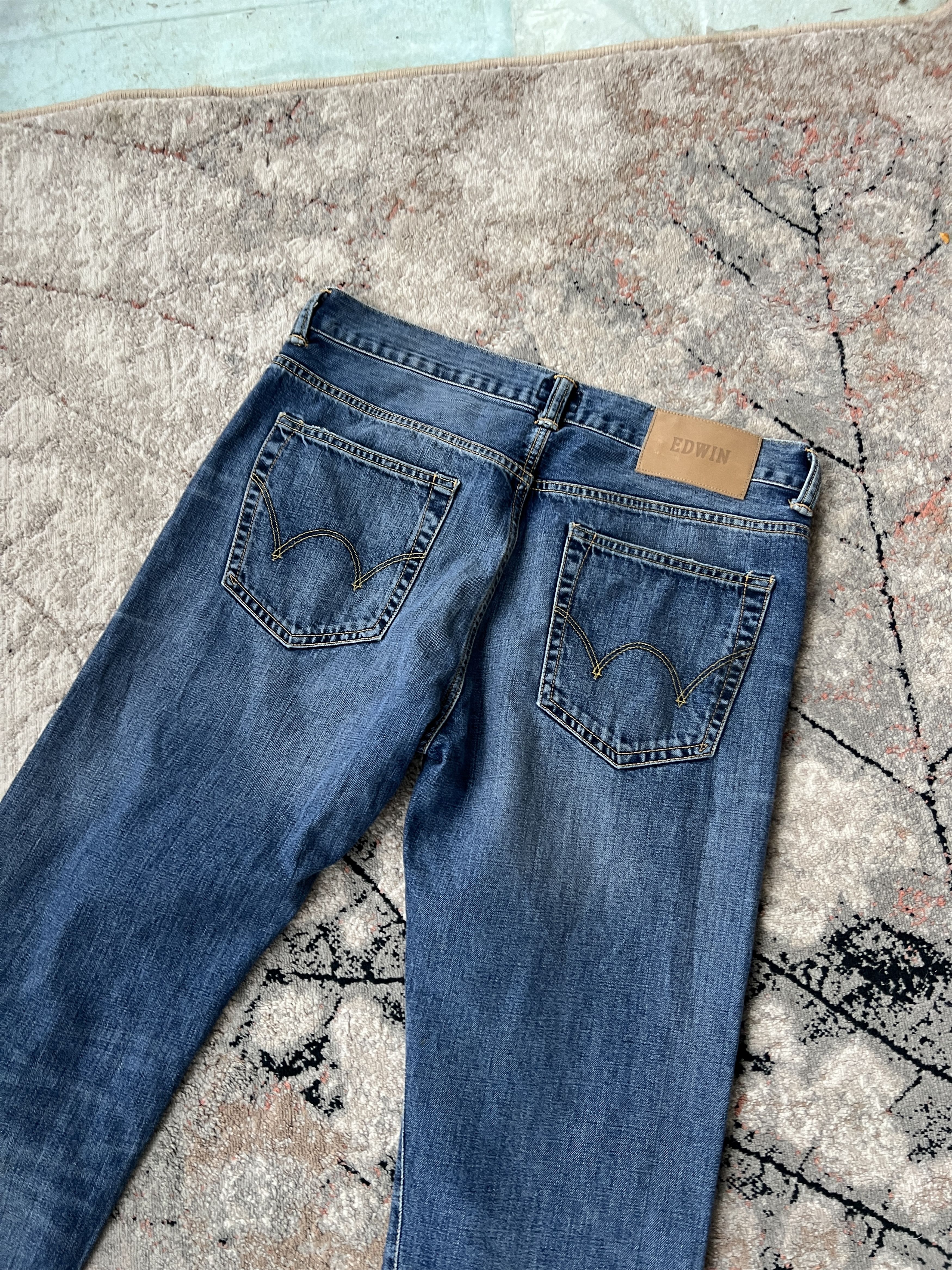 Edwin Edwin ED-80 Slim Tapered Denim Pants Size US 32 / EU 48 - 7 Thumbnail