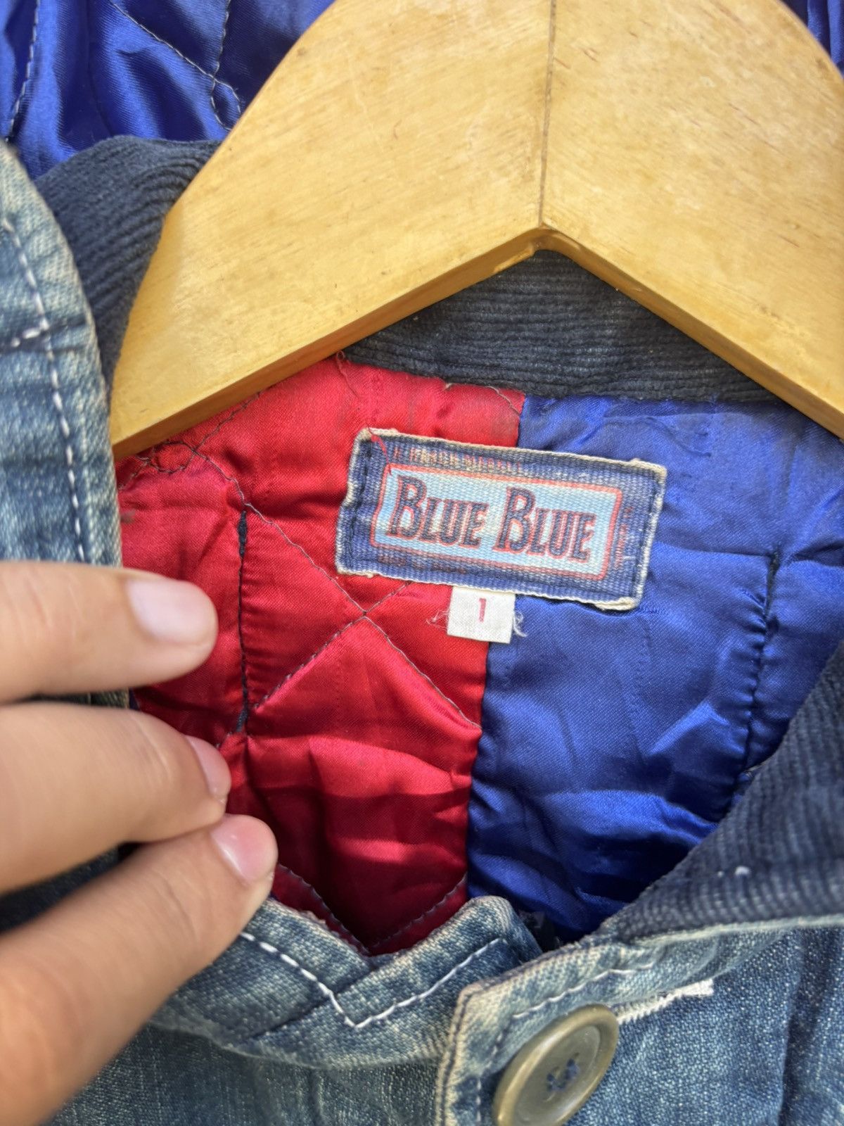 Blue Blue Japan Blue blue japan indigo core jacket with hooded Size US L / EU 52-54 / 3 - 3 Thumbnail