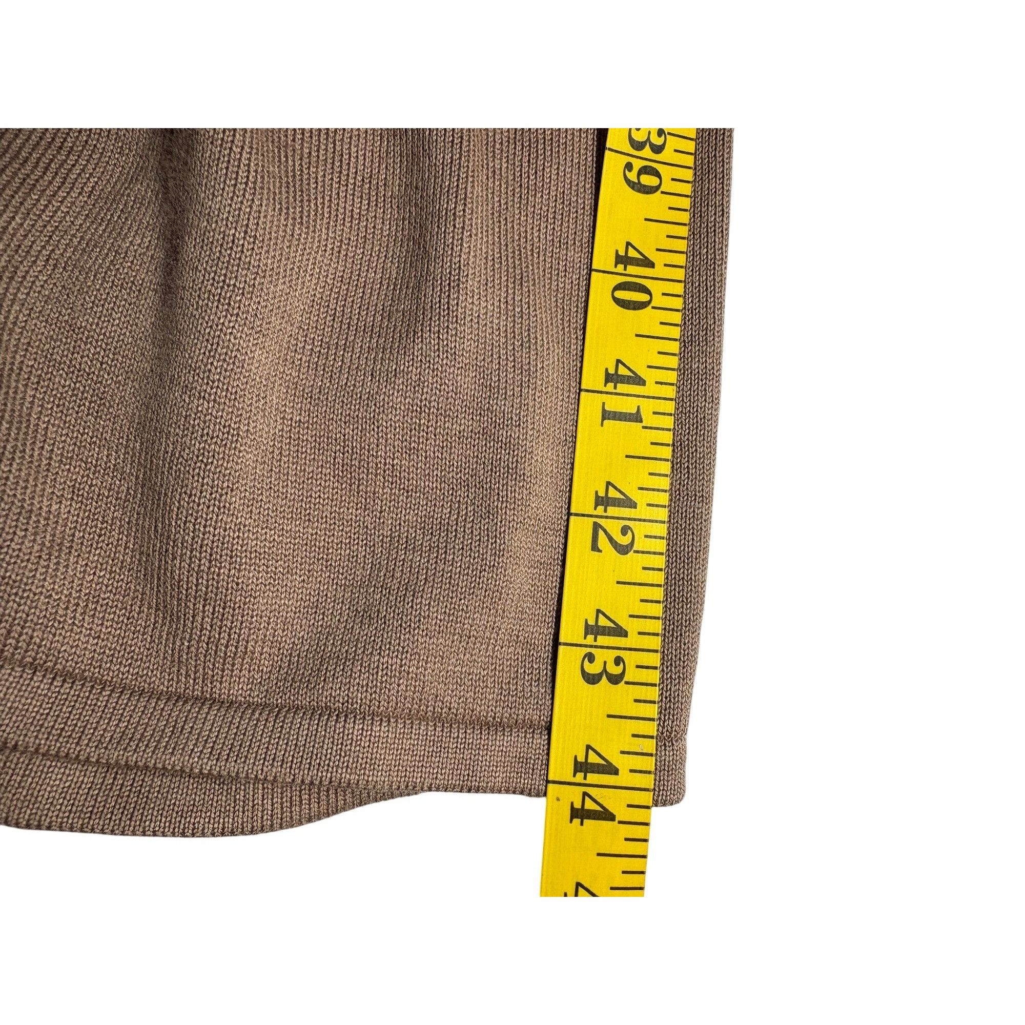 Other Cabi Women’s Sweater Dress Brown Beige S Minimalist Old Mone Size S / US 4 / IT 40 - 9 Thumbnail