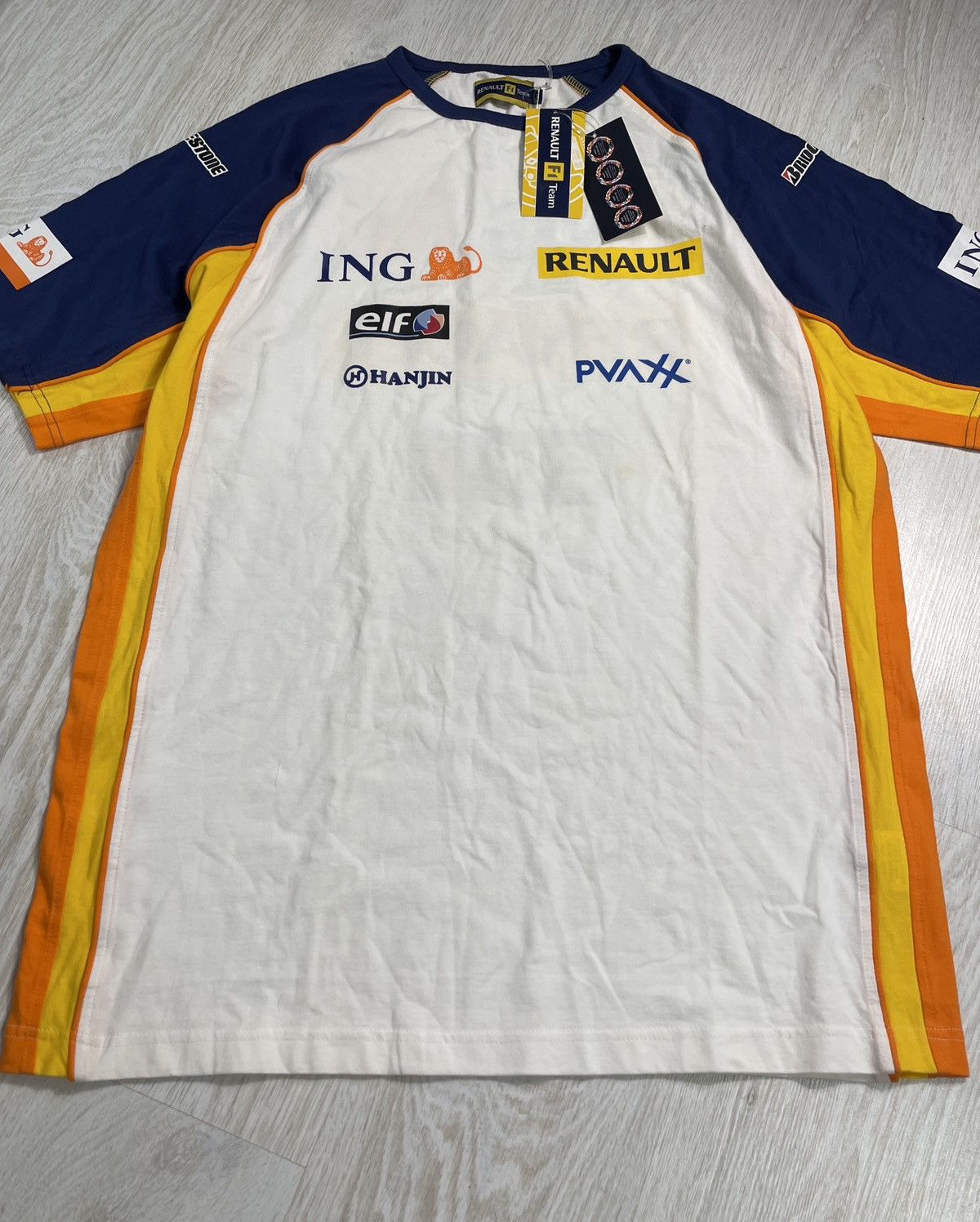 Other Vintage Renault F1 Racing Sponsors T-Shirt New With Tags Size US XXL / EU 58 / 5 - 4 Thumbnail