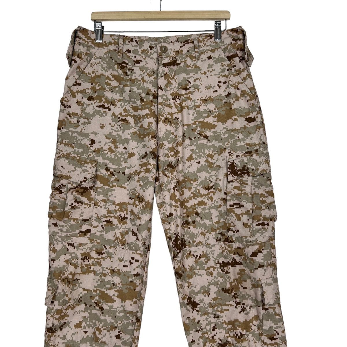 Japanese Brand × Rothco 🔥 VINTAGE DIGITAL WOODLAND CAMO CARGO PANTS Size US 34 / EU 50 - 4 Thumbnail