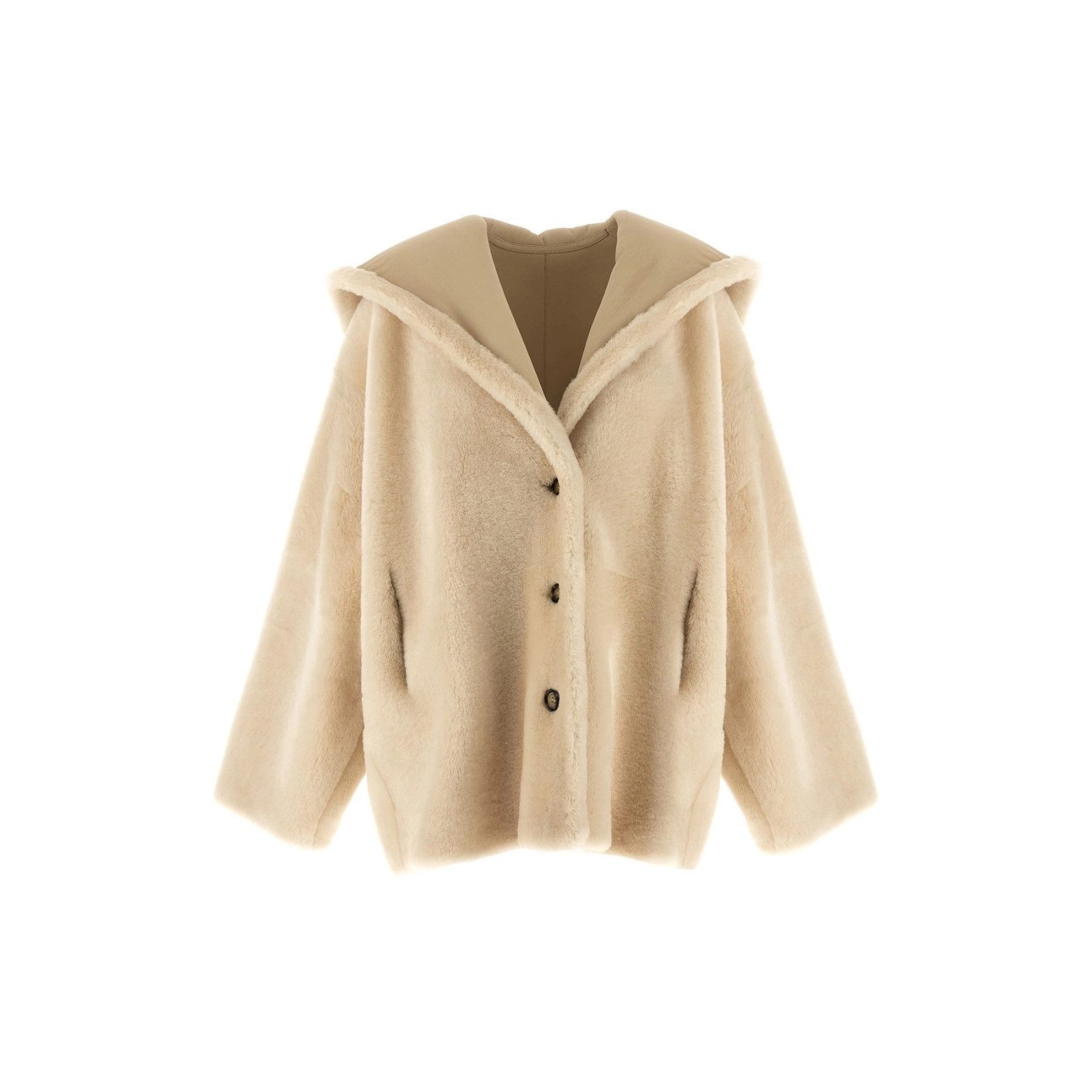 Alberta Ferretti ALBERTA FERRETTI Beige Reversible Jacket New & Authentic (Wo Size M / US 6-8 / IT 42-44 - 1 Thumbnail